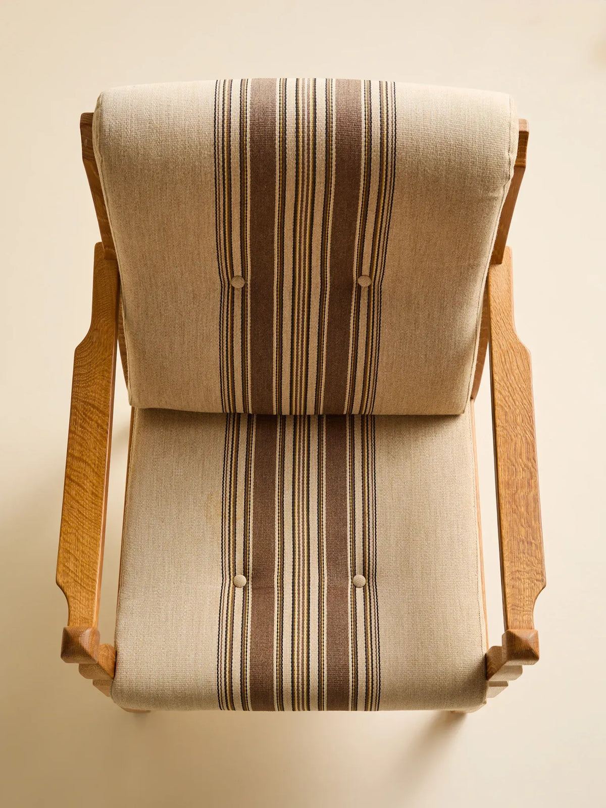 The Vintage Danish Brutalist Oak Easy Chair, 1970sSeatingMiscellanea, etc.