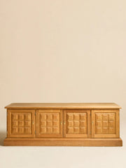 The Vintage Danish Oak Low Sideboard, 1960sCredenzas and SideboardsMiscellanea, etc.