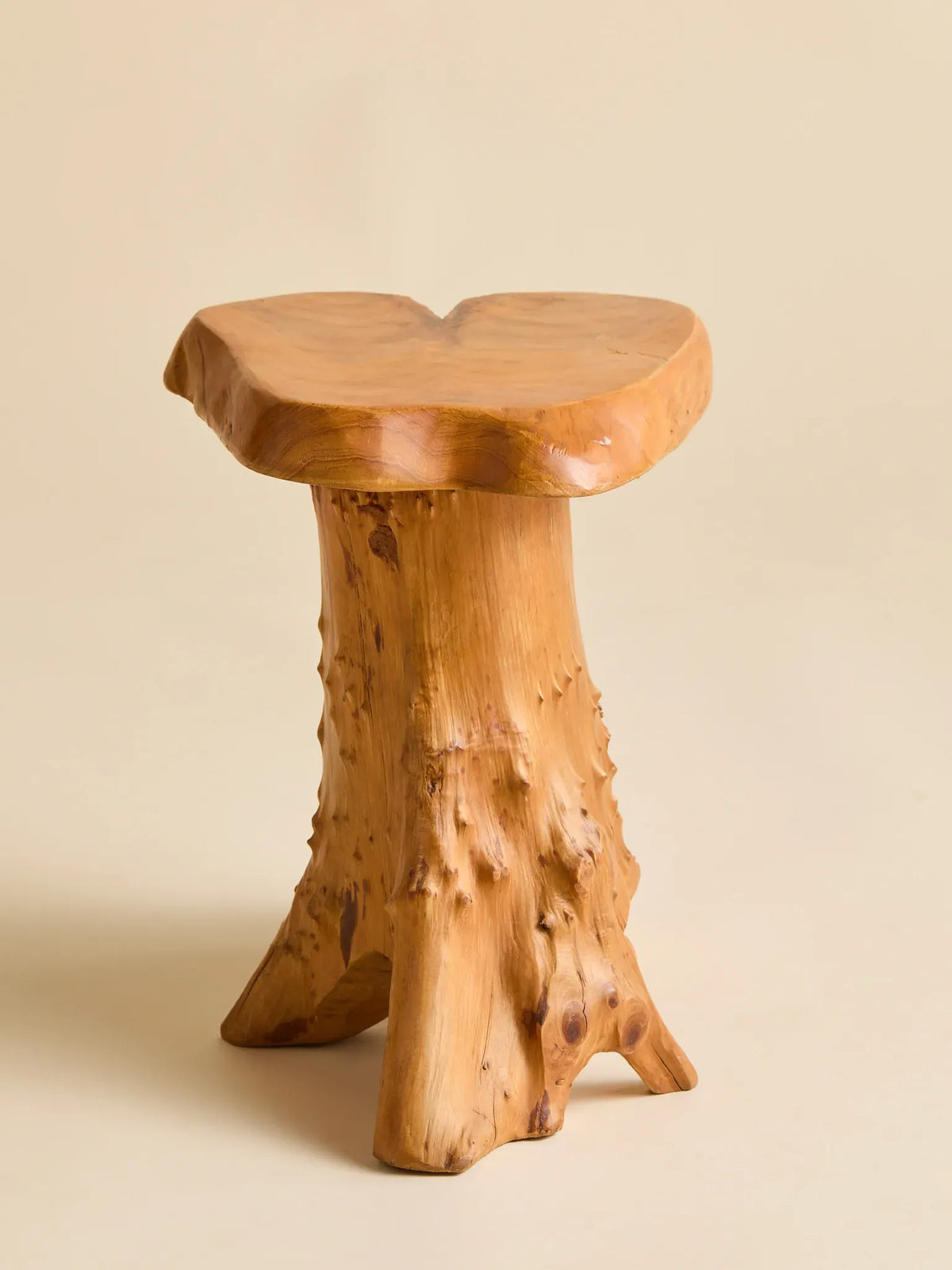 The Vintage Teak Accent StoolSeatingMiscellanea, etc.