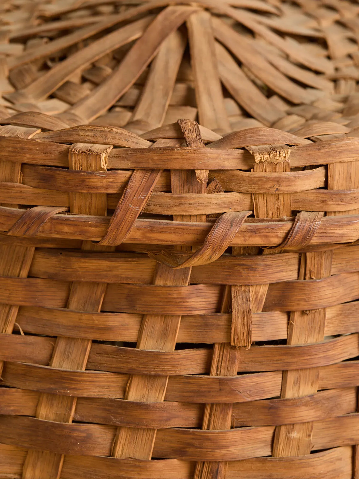 The Vintage Primitive Floor BasketBasketsMiscellanea, etc.