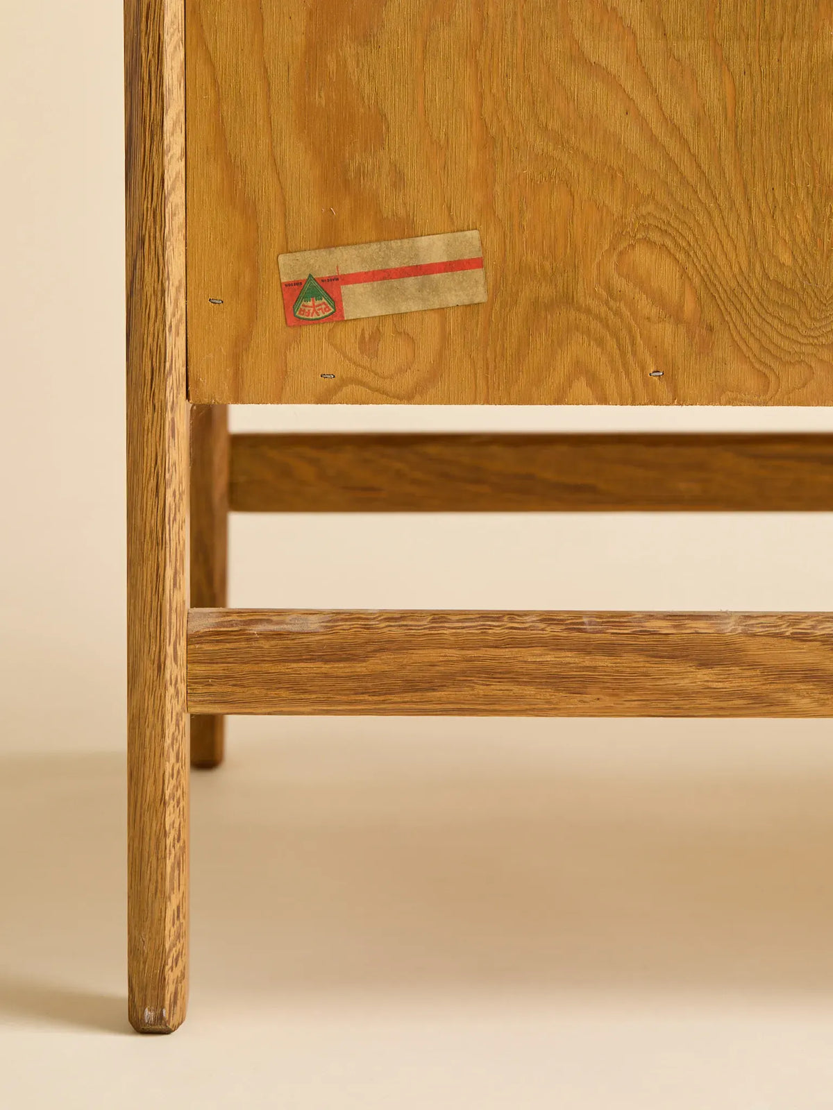The Vintage Danish Minimalist Oak Book Shelf Cabinet with Secretary Desk by Henning KjaernulfCabinets and ShelvingMiscellanea, etc.