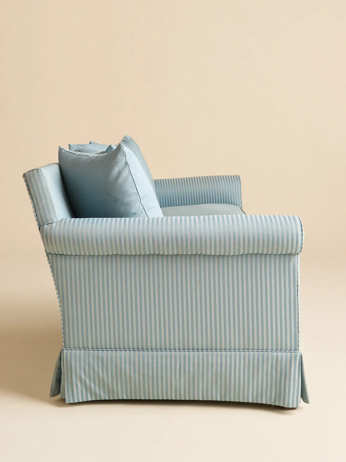 The Vintage Blue Stripe French-Inspired SofaSeatingMiscellanea, etc.