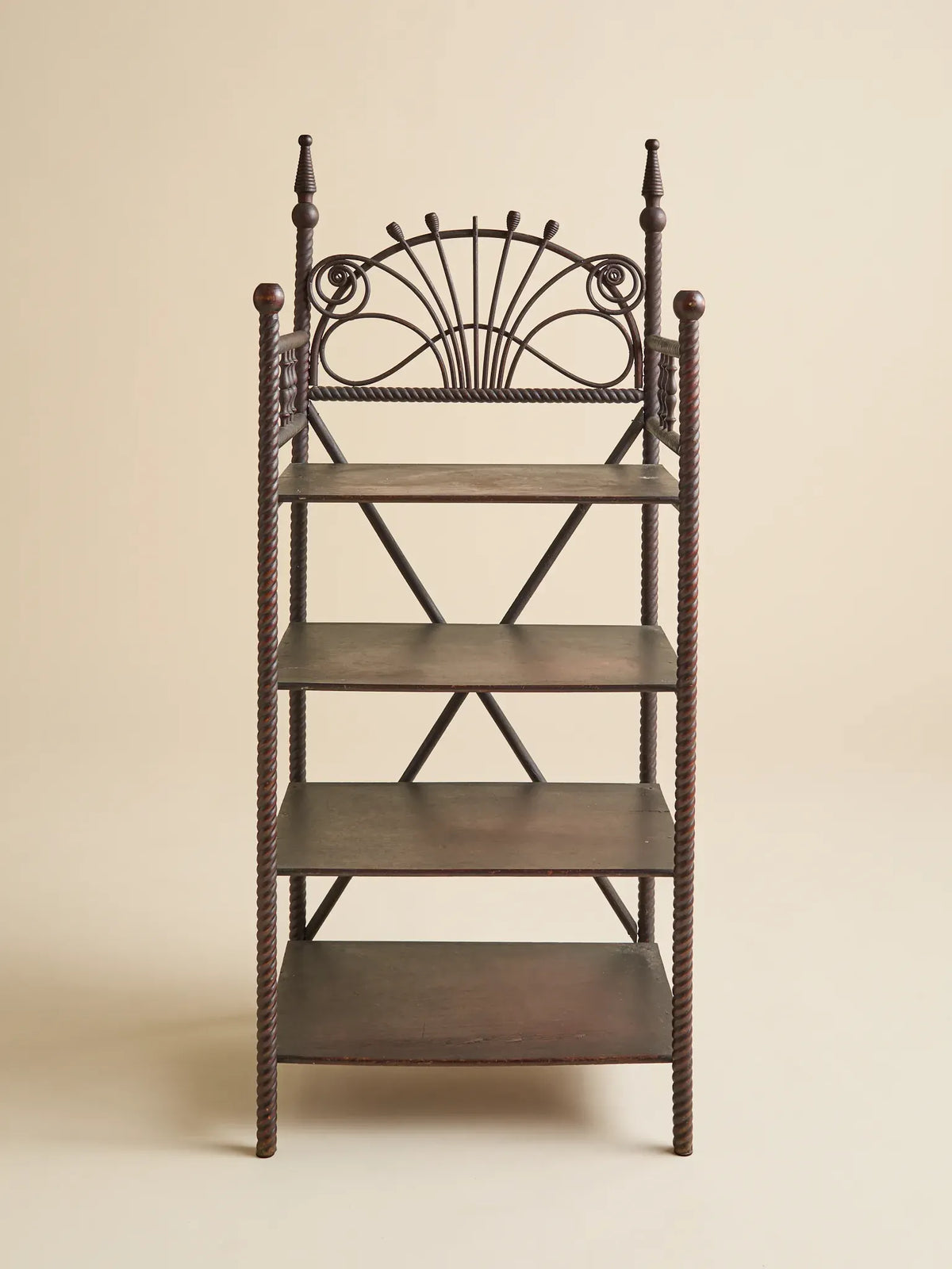 The Antique Victorian Wooden ÉtagèreCabinets and ShelvingMiscellanea, etc.
