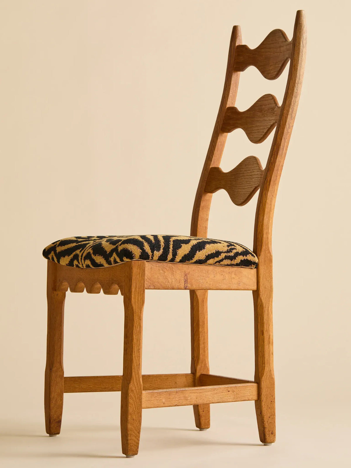 The Vintage Henning Kjaernulf Danish Oak Dining Chairs, 1960s, 4 AvailableSeatingMiscellanea, etc.