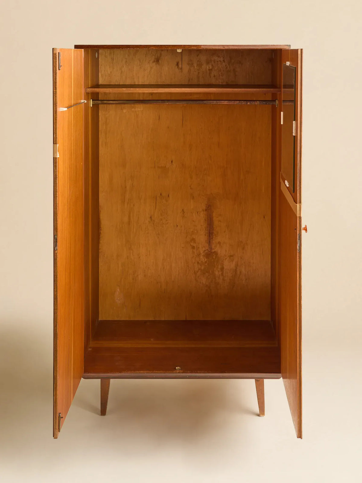 The Vintage Spoldzielnia Polish Walnut Cabinet, c. 1960sCabinets and ShelvingMiscellanea, etc.