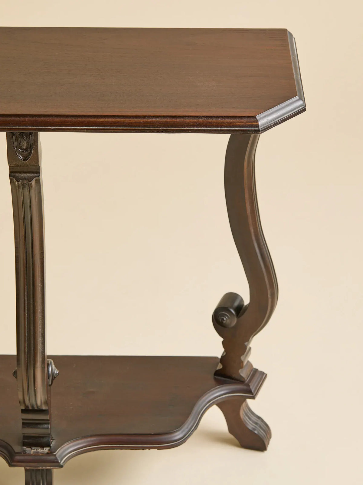 The Antique Eastlake Carved Walnut Hall TableConsole TablesMiscellanea, etc.