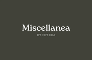Miscellanea, etc. Gift CardMiscellanea, etc.
