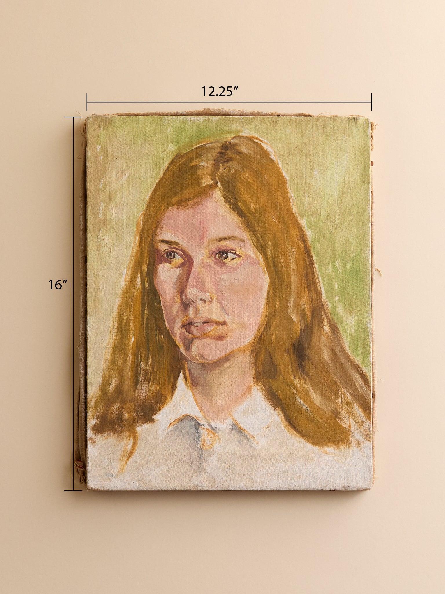 The Vintage Yellow Portrait of a WomanArtMiscellanea, etc.