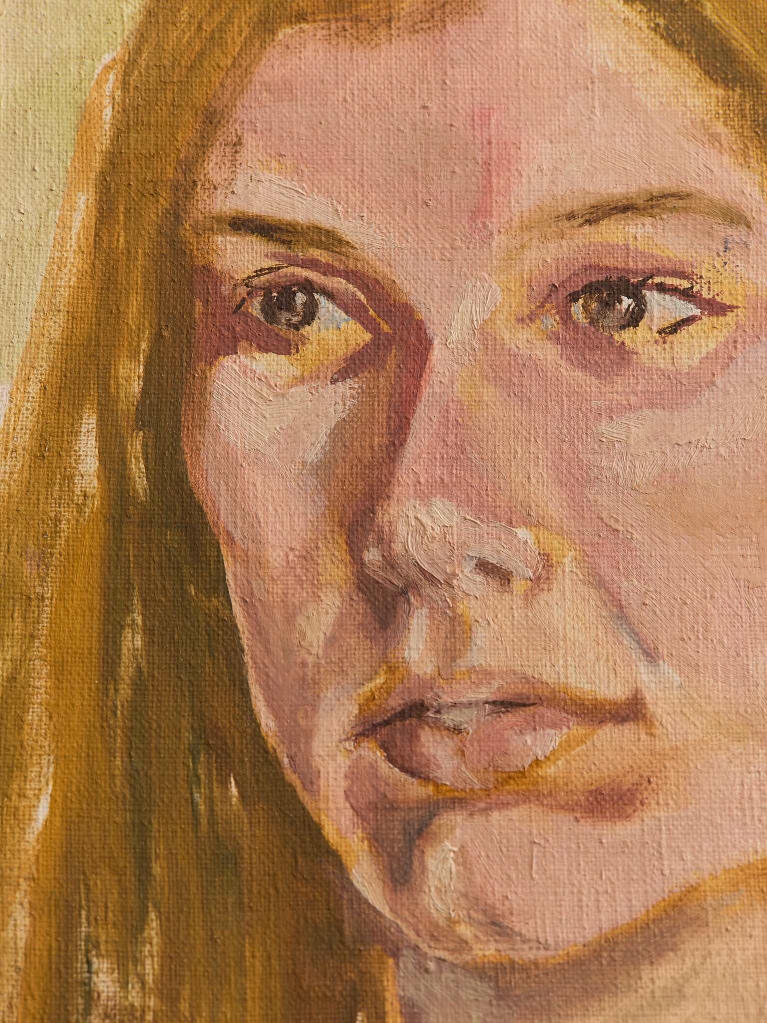 The Vintage Yellow Portrait of a WomanArtMiscellanea, etc.