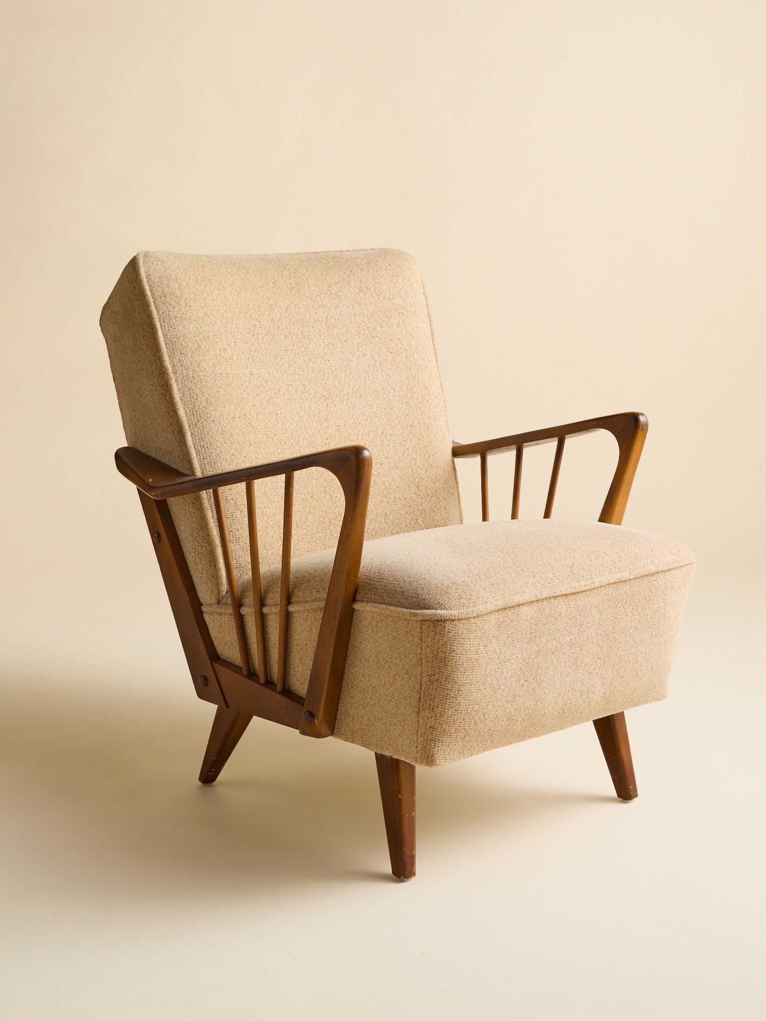 The Vintage Pair of Swedish Wool Lounge Chairs, 1960SSeatingMiscellanea, etc.