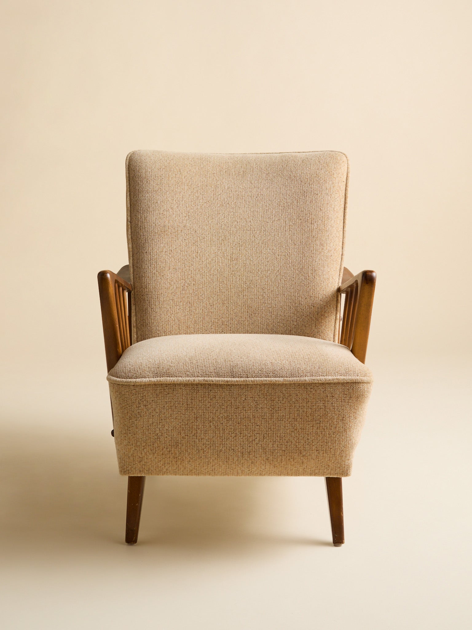 The Vintage Pair of Swedish Wool Lounge Chairs, 1960SSeatingMiscellanea, etc.