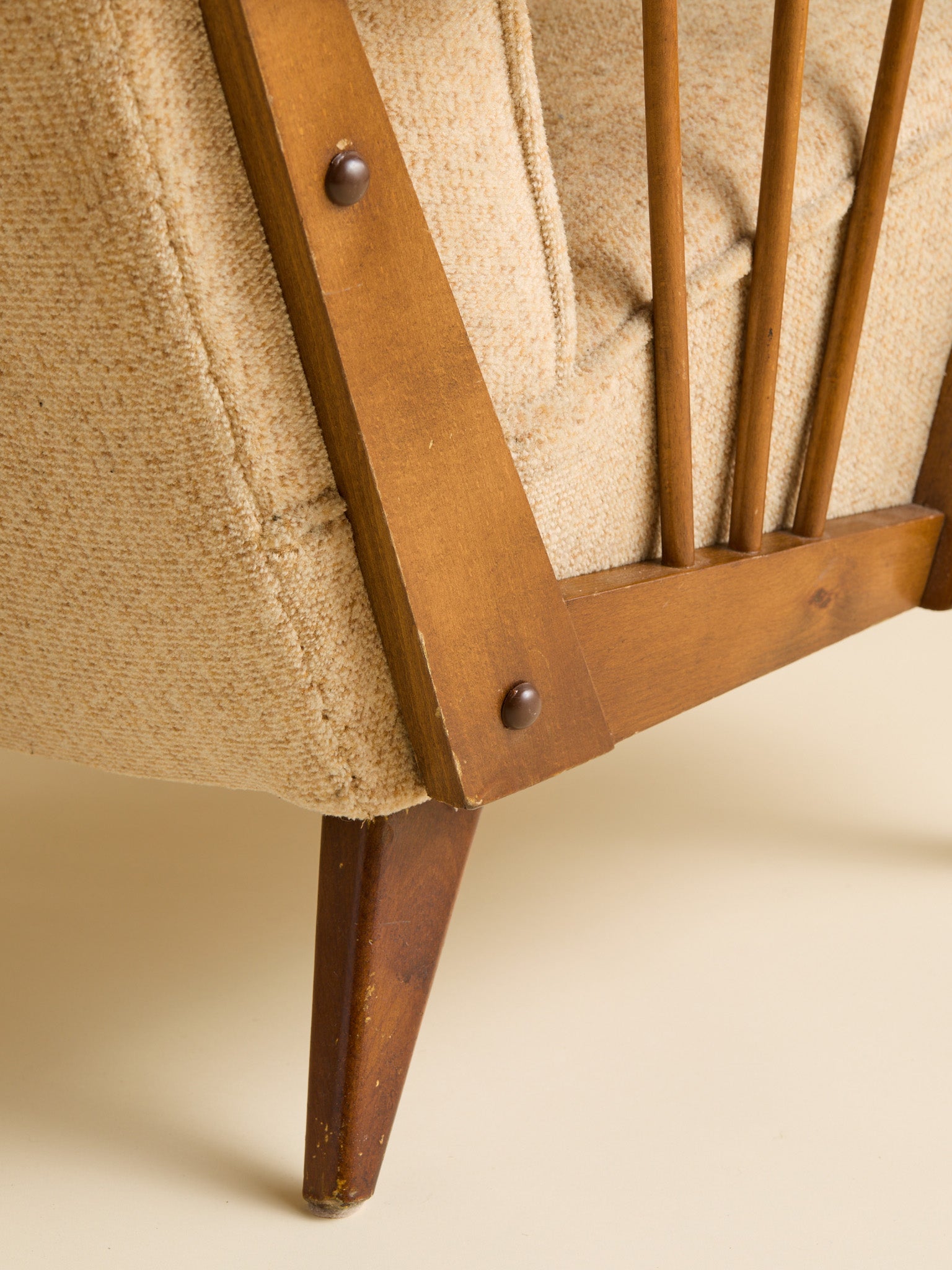 The Vintage Pair of Swedish Wool Lounge Chairs, 1960SSeatingMiscellanea, etc.