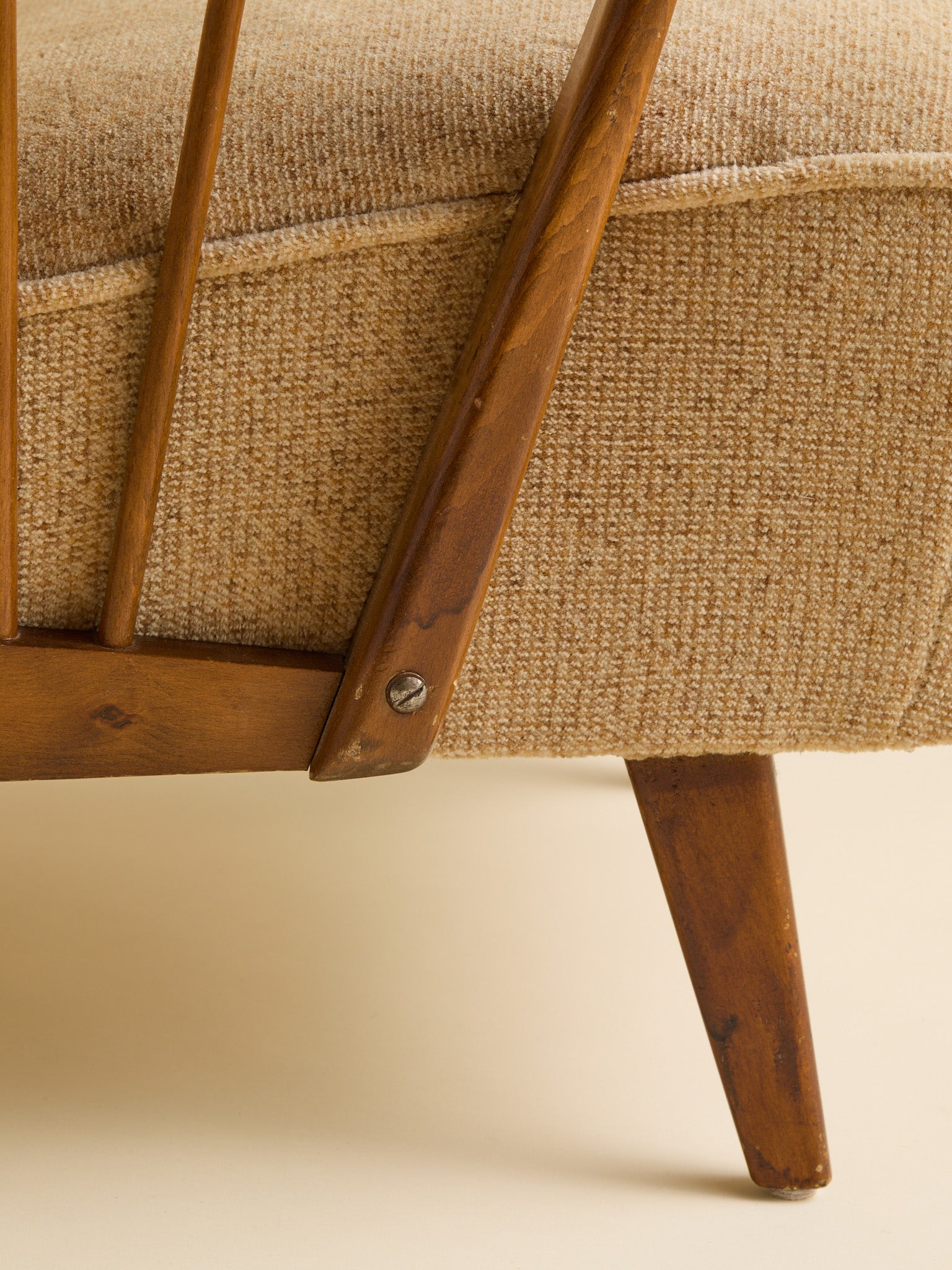 The Vintage Pair of Swedish Wool Lounge Chairs, 1960SSeatingMiscellanea, etc.