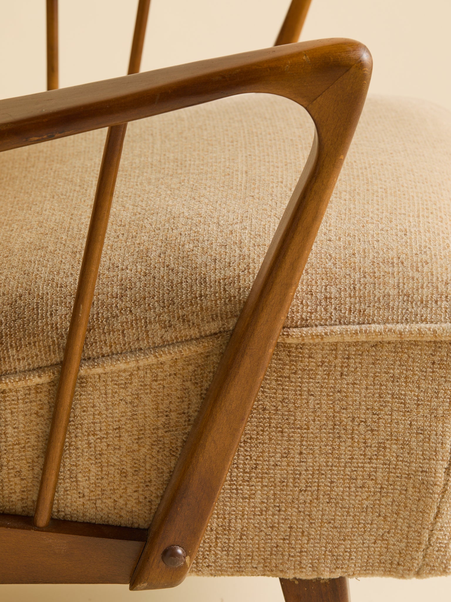 The Vintage Pair of Swedish Wool Lounge Chairs, 1960SSeatingMiscellanea, etc.