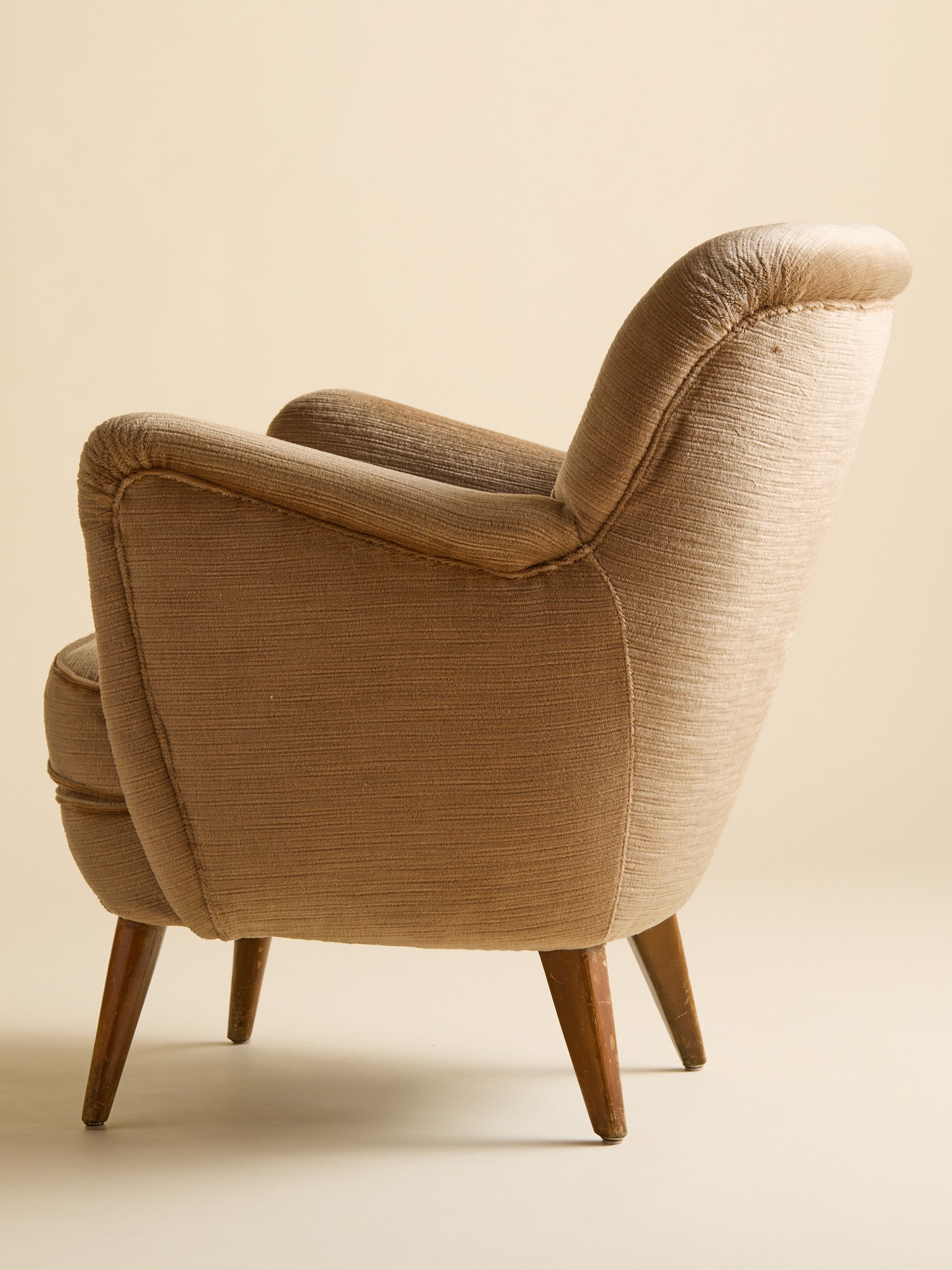 The Vintage Berga Mobler Style Danish Velour Lounge Chairs, 1960sSeatingMiscellanea, etc.