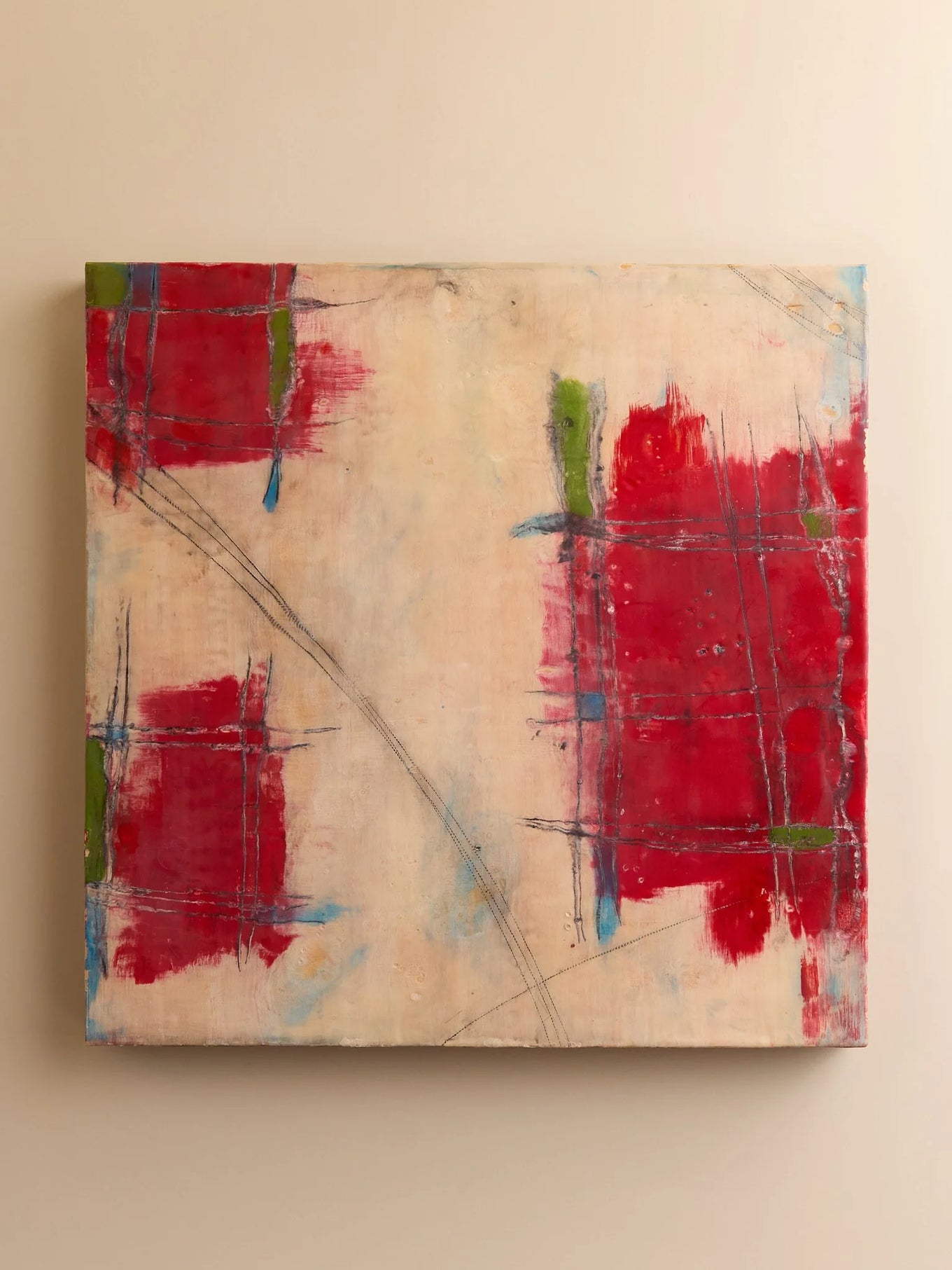 The Amy Van Winkle Original Abstract Painting on BoardArtMiscellanea, etc.