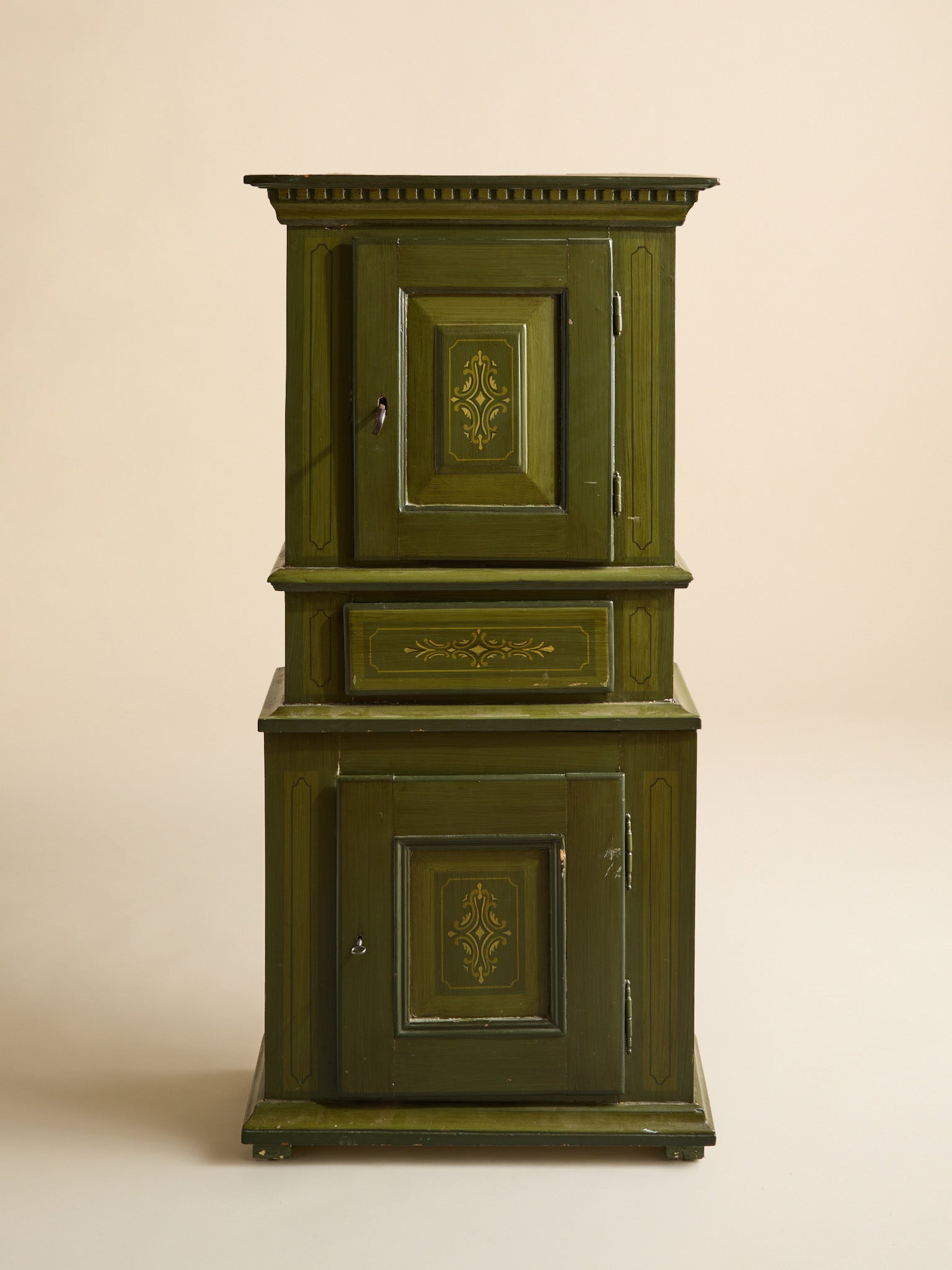 The Vintage Swedish Folk Art CabinetCabinets and ShelvingMiscellanea, etc.