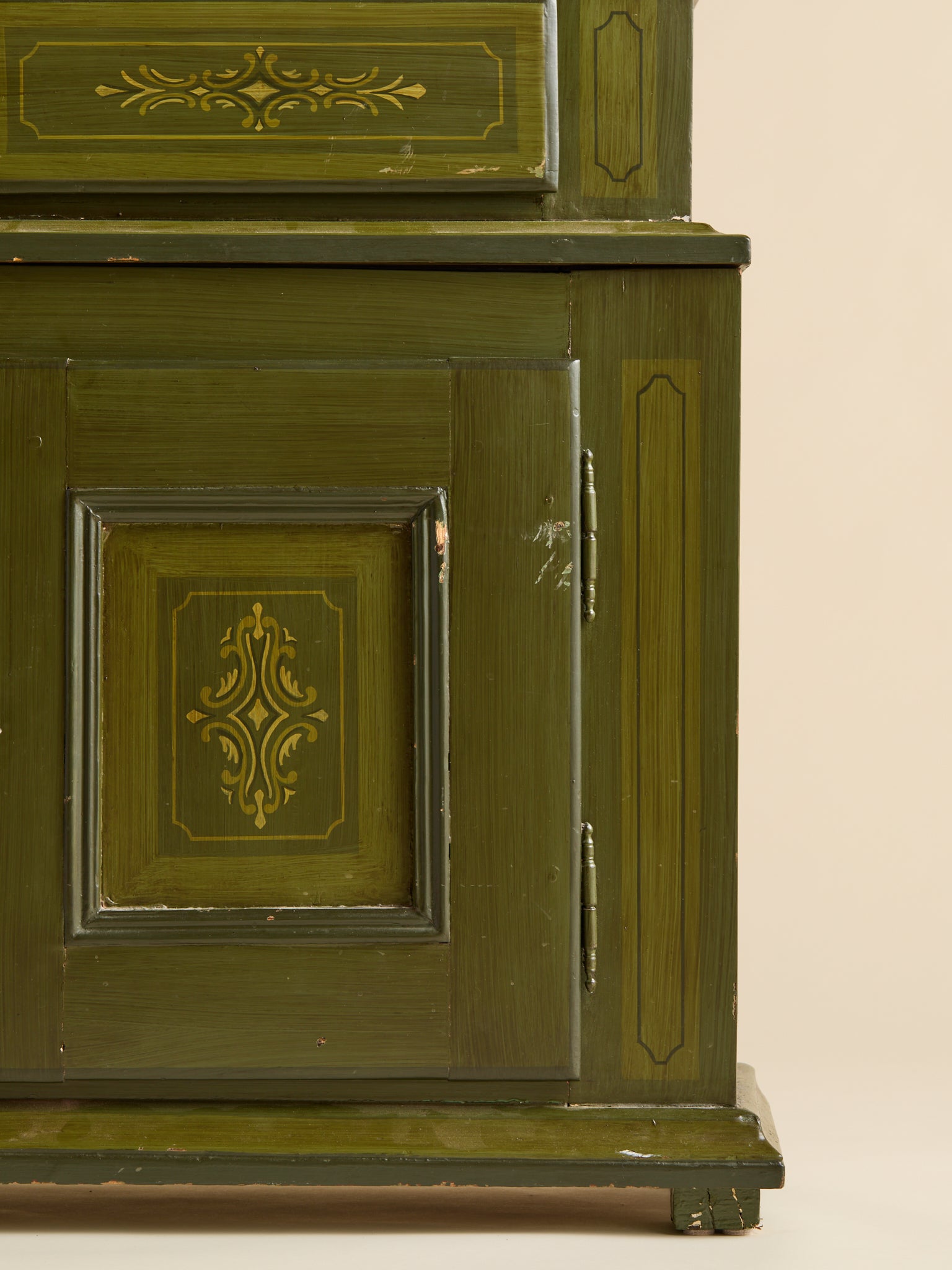 The Vintage Swedish Folk Art CabinetCabinets and ShelvingMiscellanea, etc.