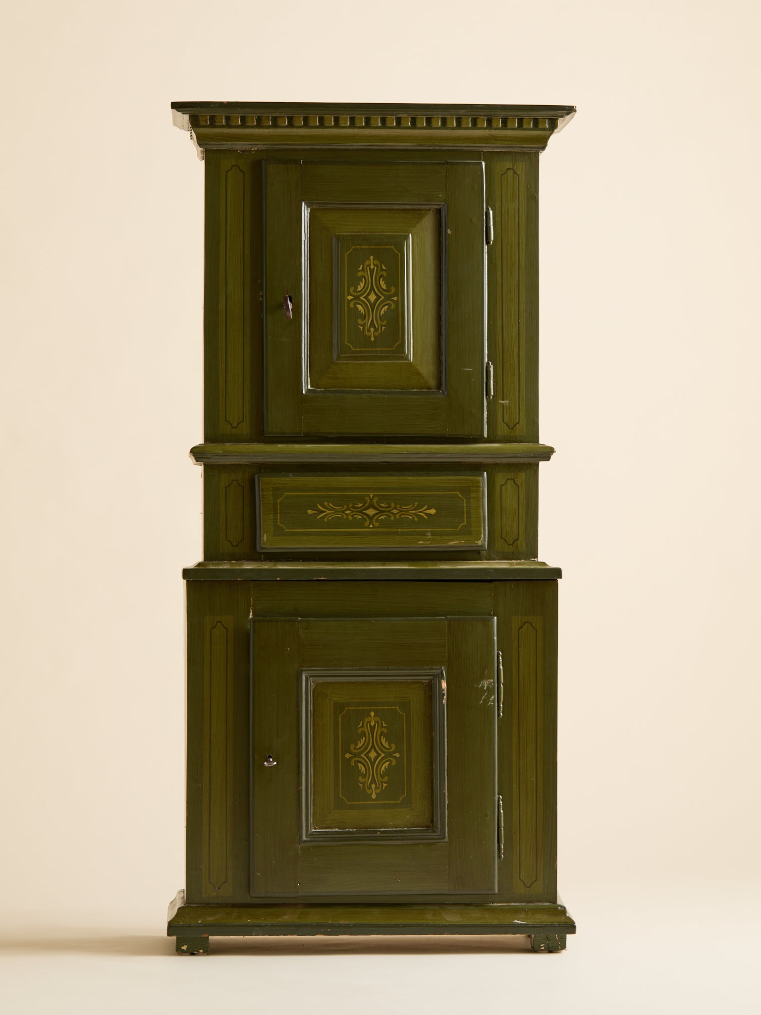 The Vintage Swedish Folk Art CabinetCabinets and ShelvingMiscellanea, etc.