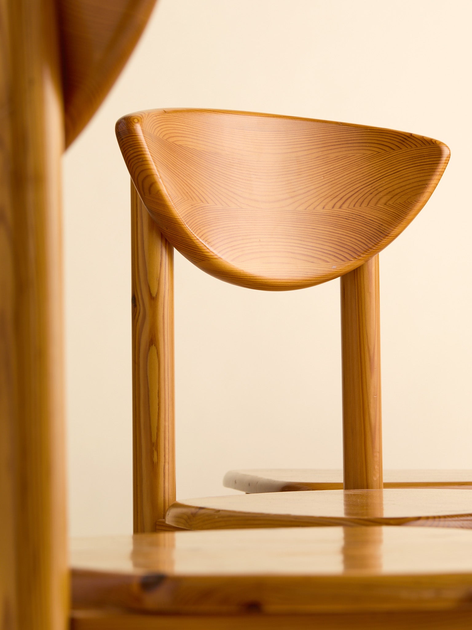 The Vintage Daumiller Style Danish Pine Dining Chairs, Denmark 1970SSeatingMiscellanea, etc.