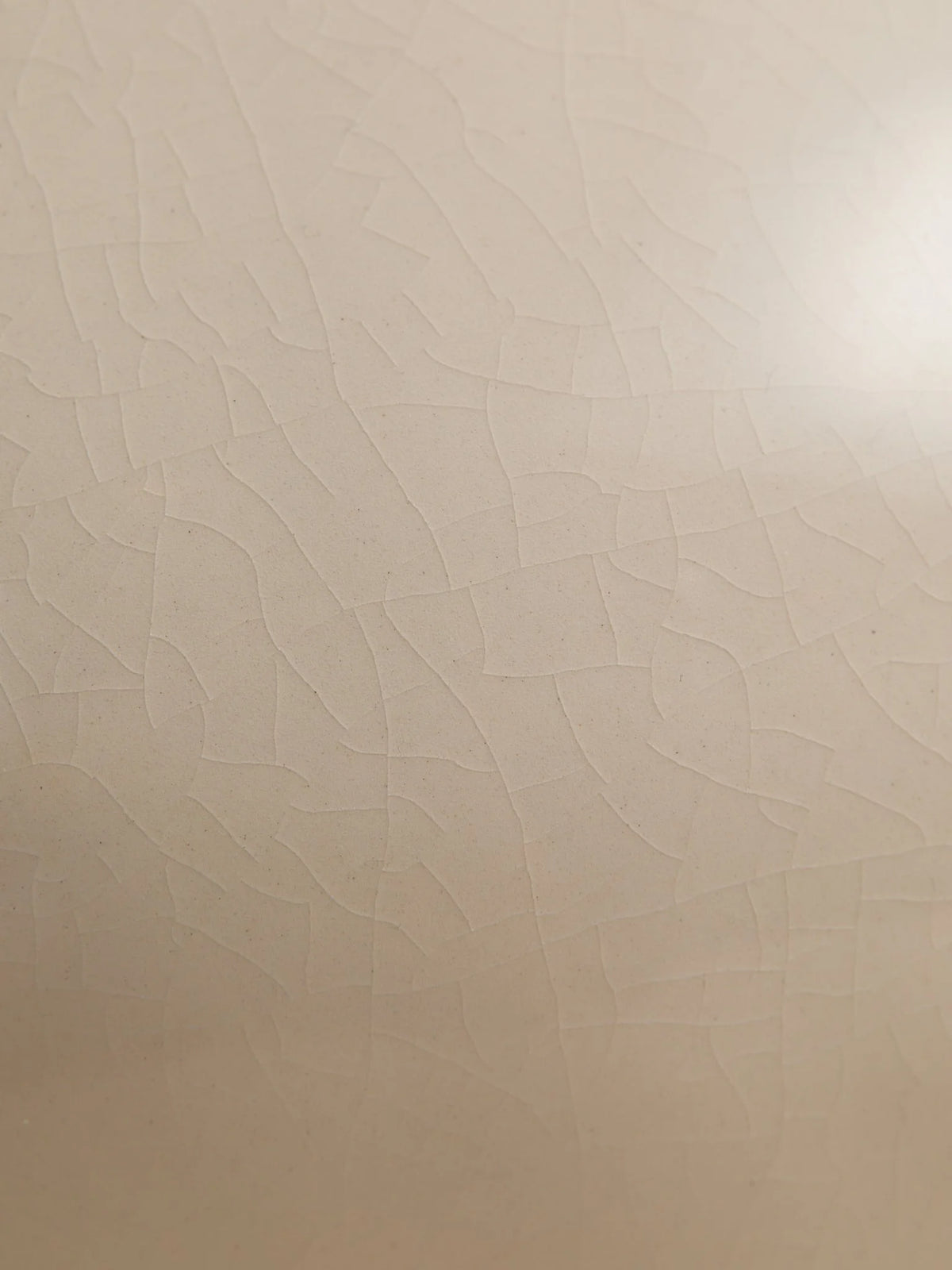The White Glazed Vintage Ceramic Vase with Subtle Crackle TextureVasesMiscellanea, etc.