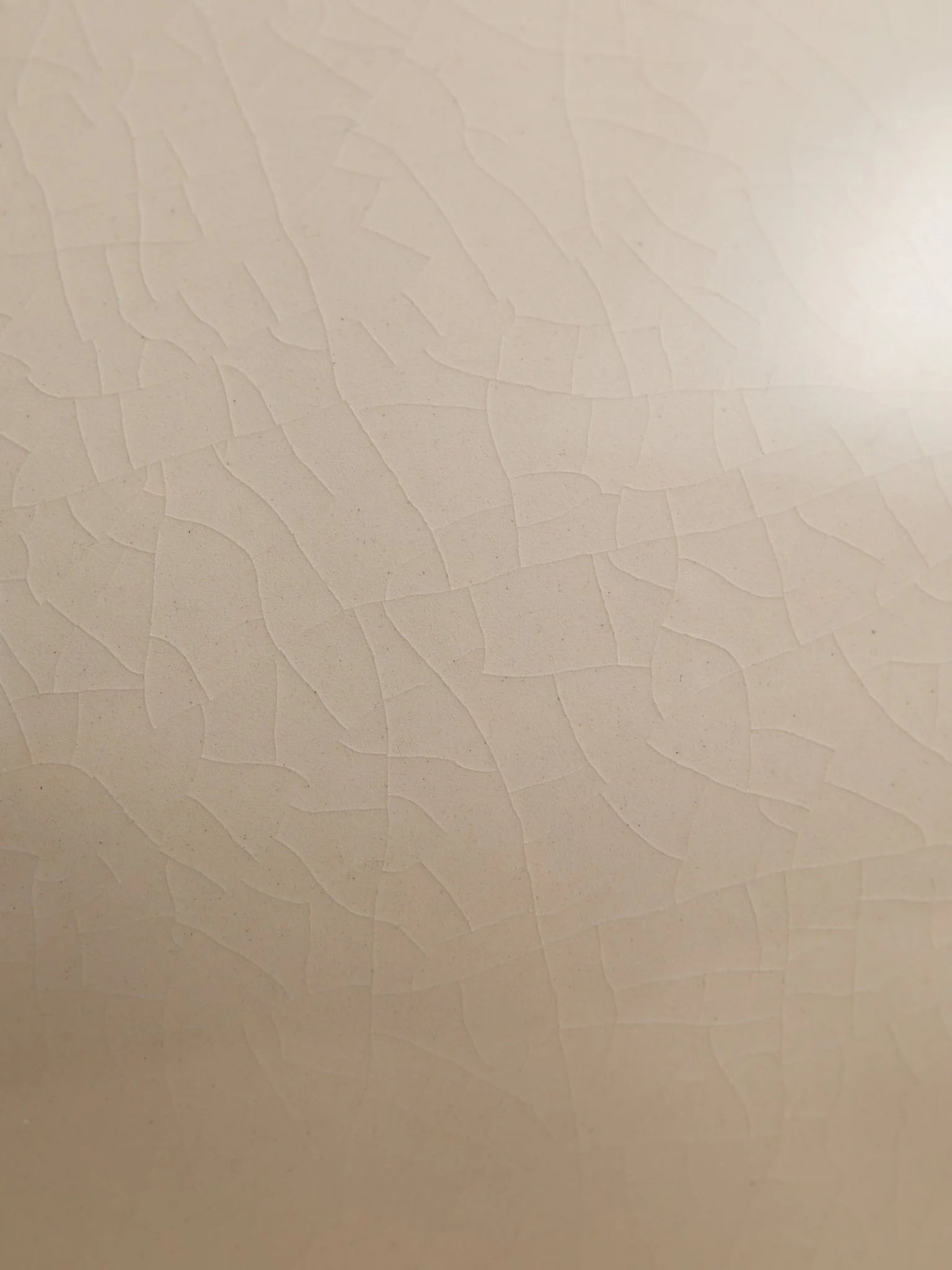 The White Glazed Vintage Ceramic Vase with Subtle Crackle TextureVasesMiscellanea, etc.