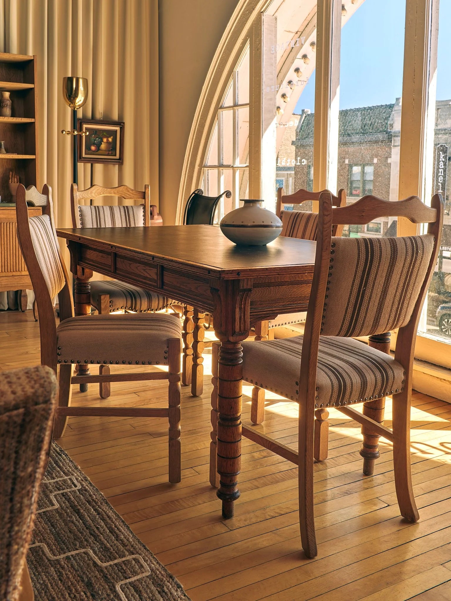 The Vintage Danish Set Of Six Dining ChairsSeatingMiscellanea, etc.