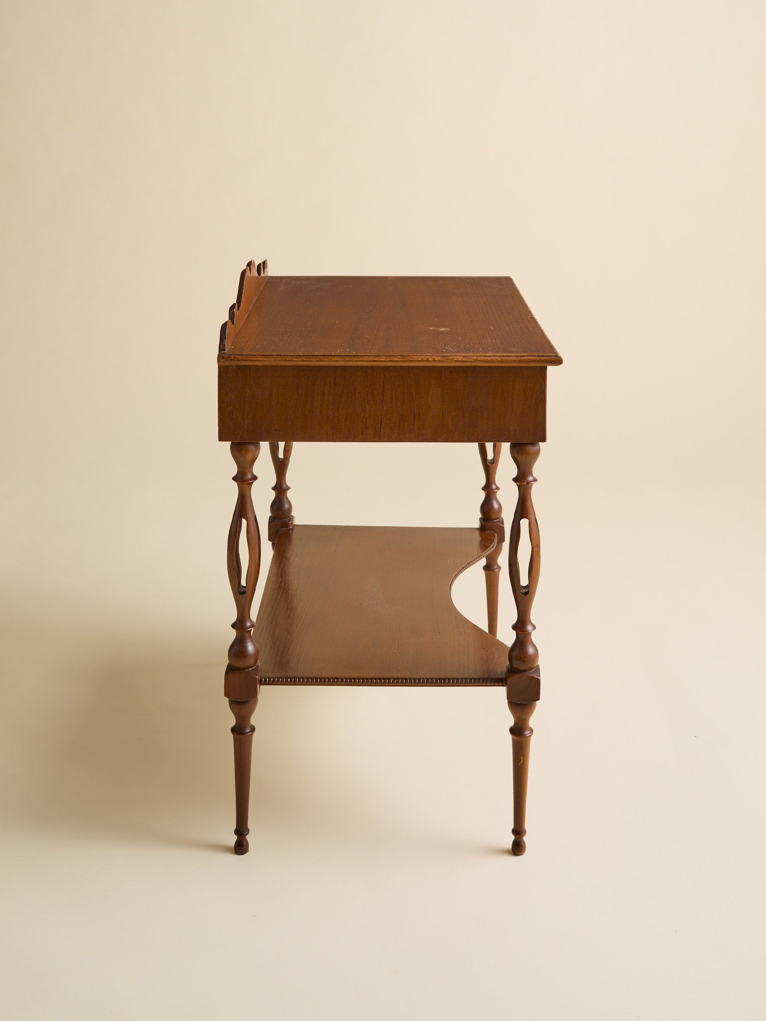 The Vintage Italian Mid-Century Modern Teak 1-Drawer NightstandsSide TablesMiscellanea, etc.