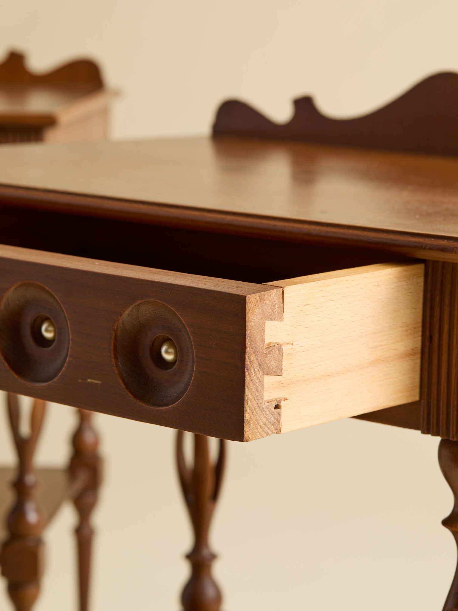 The Vintage Italian Mid-Century Modern Teak 1-Drawer NightstandsSide TablesMiscellanea, etc.