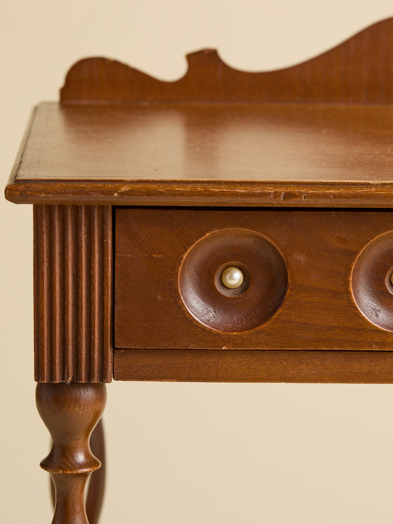 The Vintage Italian Mid-Century Modern Teak 1-Drawer NightstandsSide TablesMiscellanea, etc.
