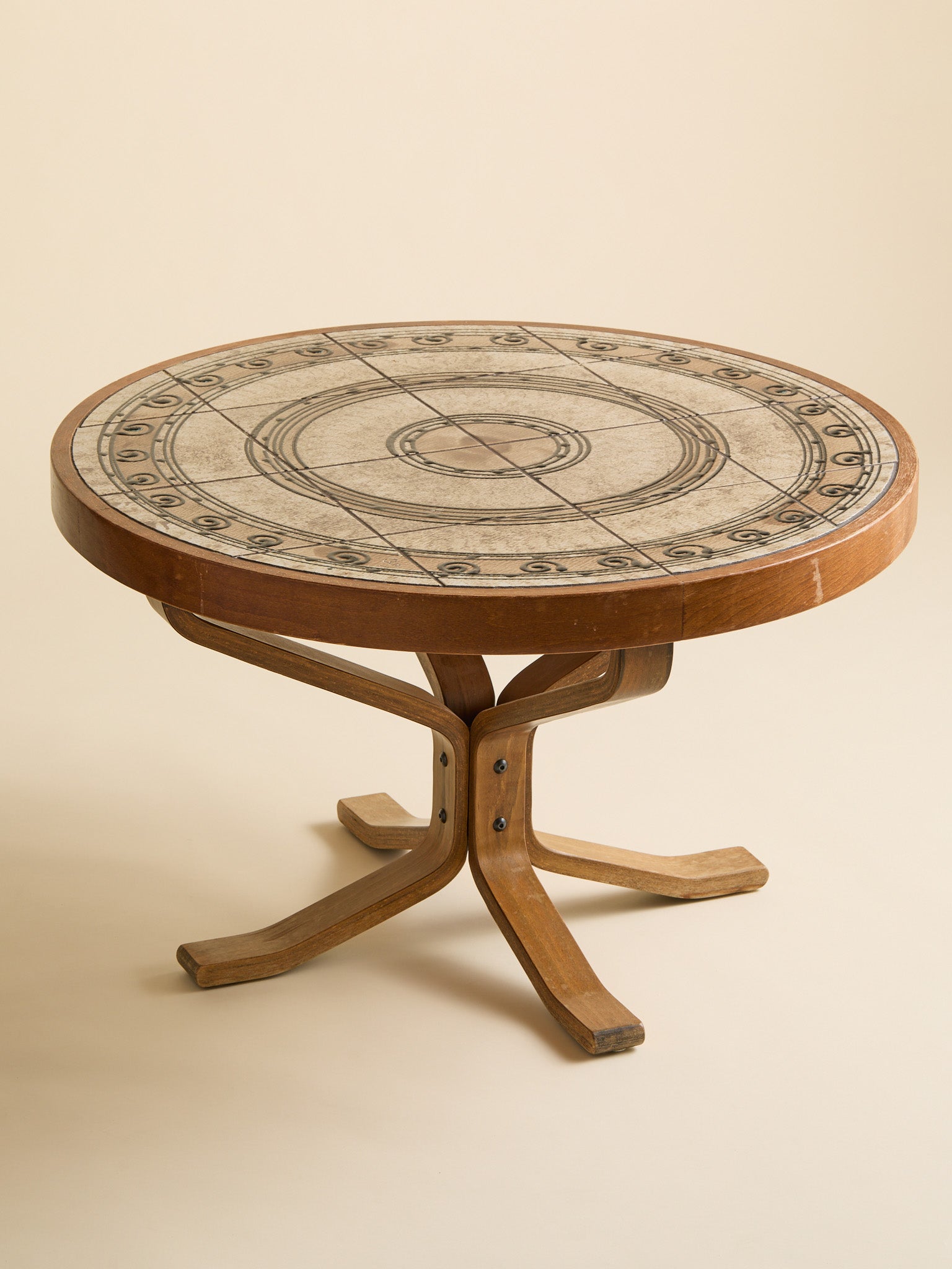 The Vintage H. M. Sofaborde Danish Oak & Tile Coffee Table 1960SCoffee TablesMiscellanea, etc.