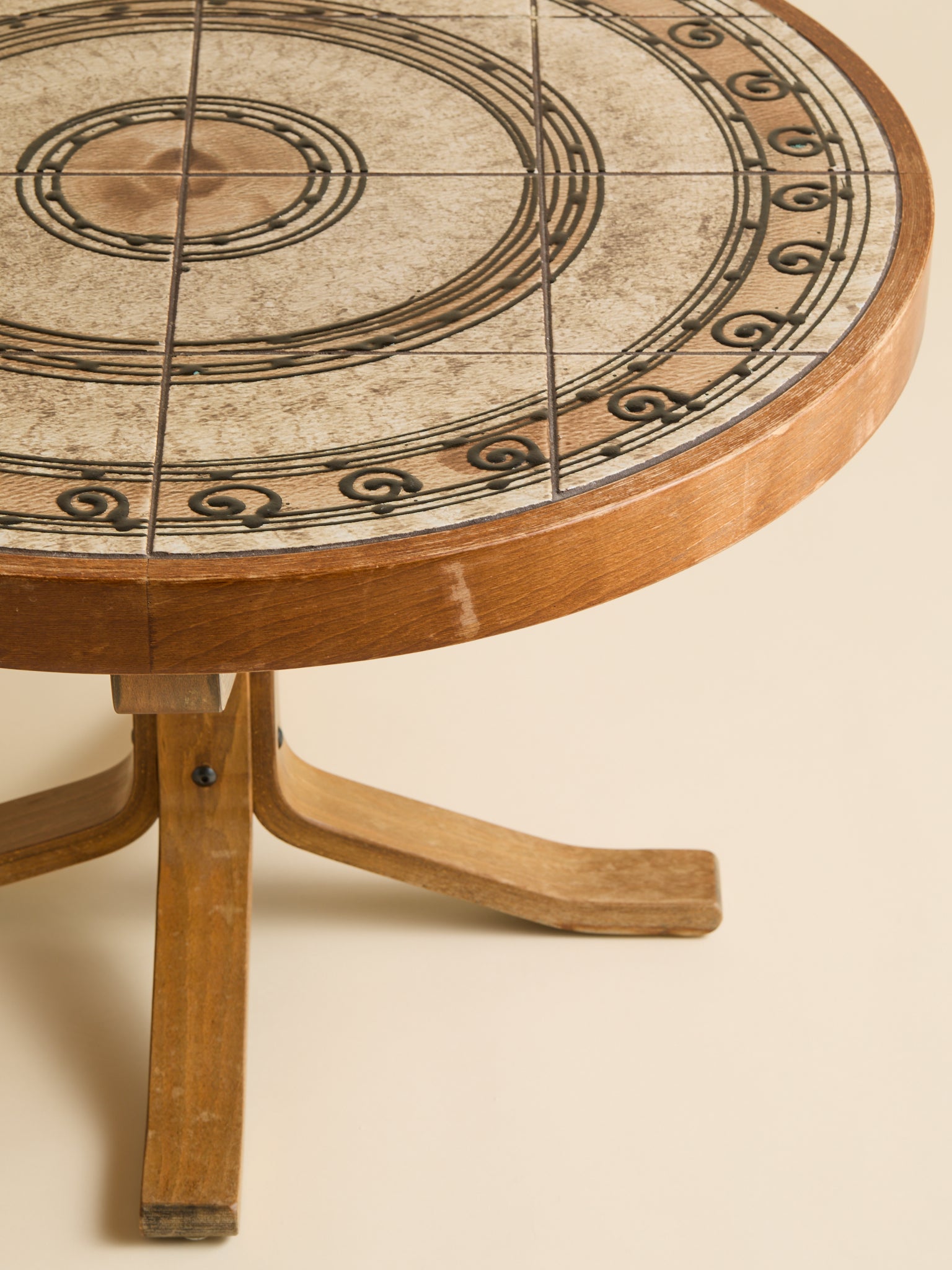 The Vintage H. M. Sofaborde Danish Oak & Tile Coffee Table 1960SCoffee TablesMiscellanea, etc.