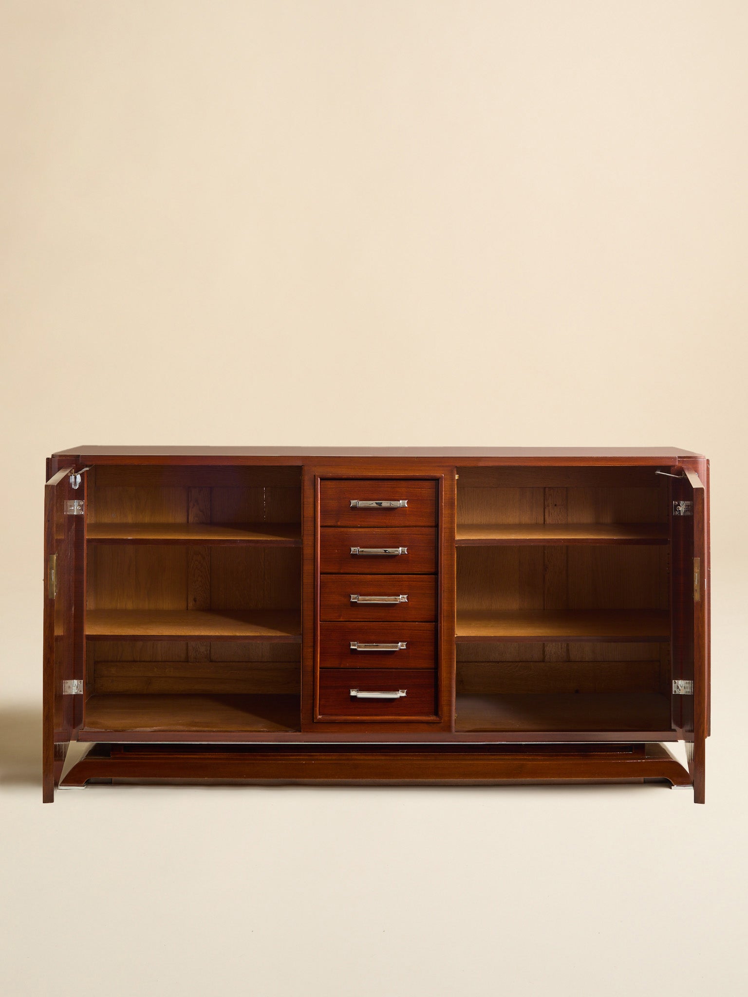 The Vintage French Art Deco Mahogany Sideboard, 1930SCredenzas and SideboardsMiscellanea, etc.