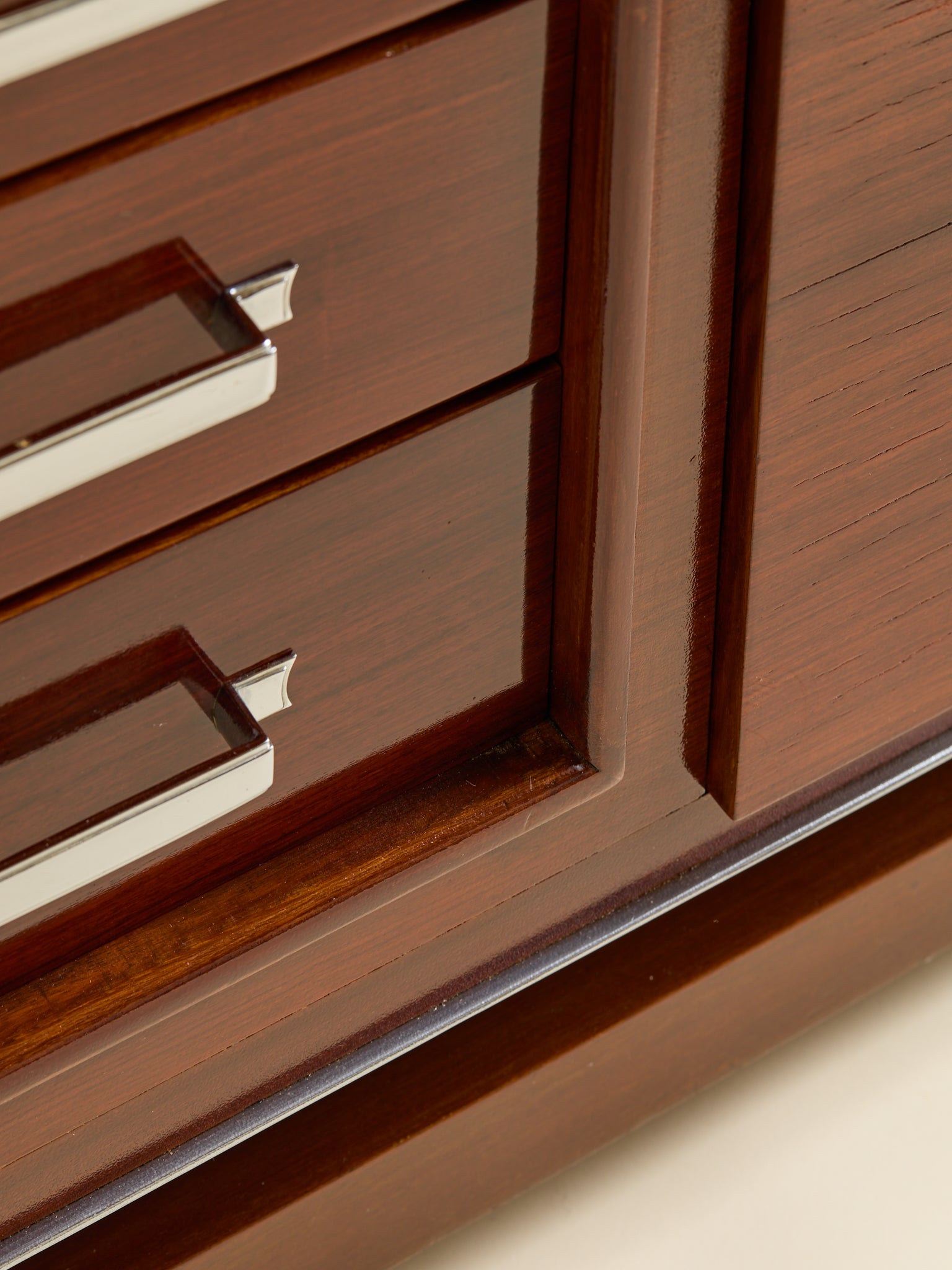 The Vintage French Art Deco Mahogany Sideboard, 1930SCredenzas and SideboardsMiscellanea, etc.