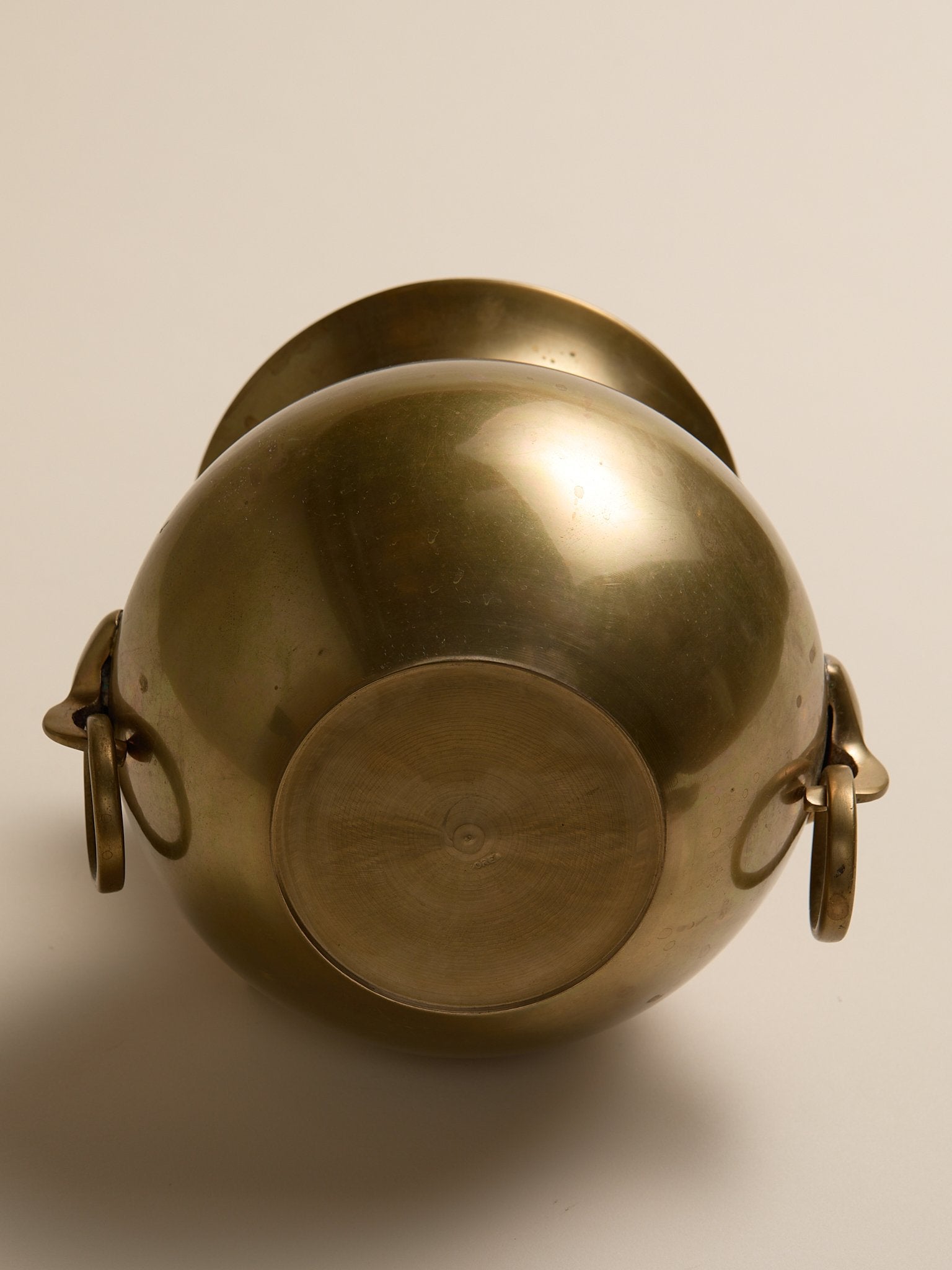 The Brass Ring Handle Vintage VesselVasesMiscellanea, etc.