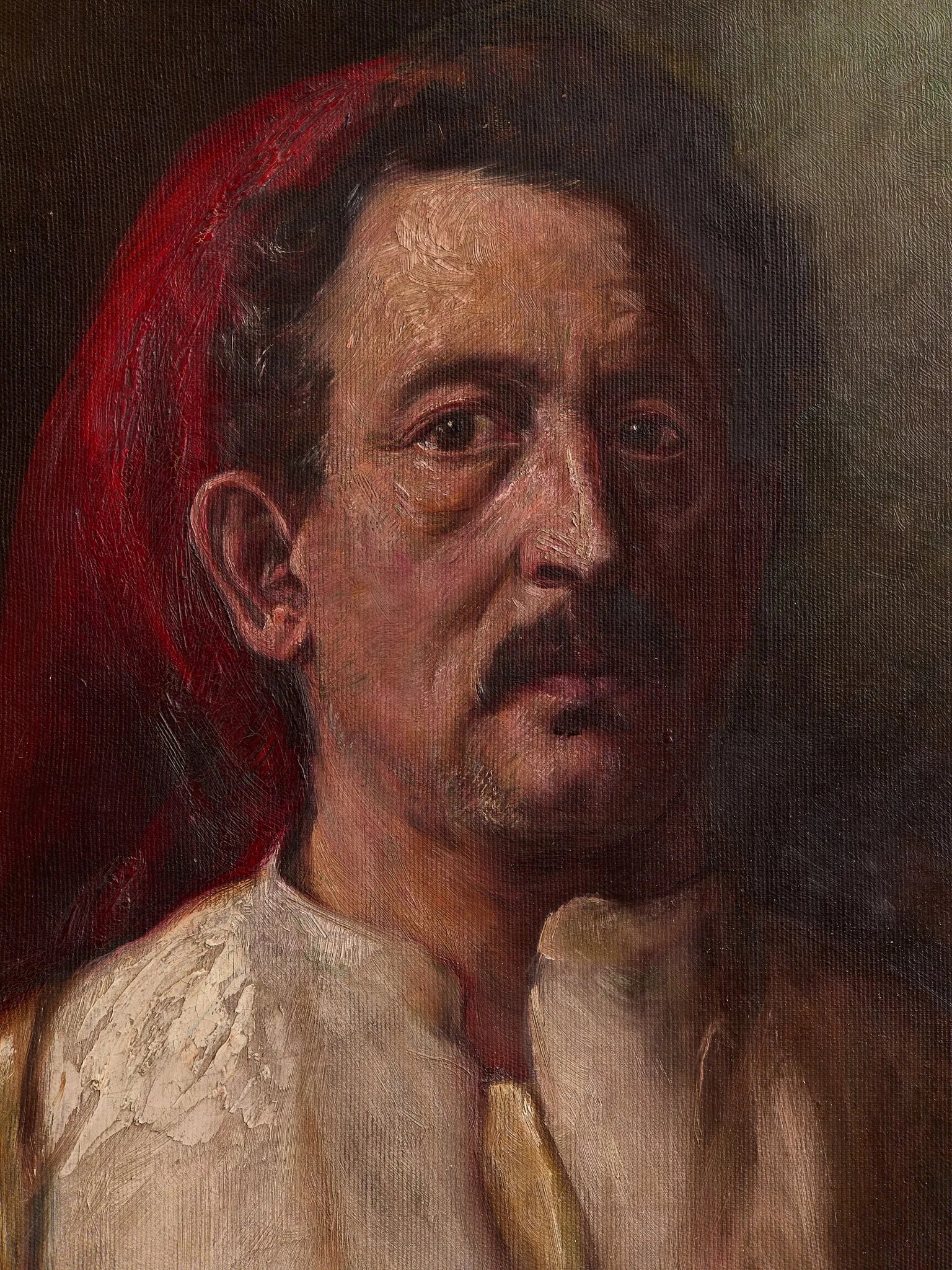 The Vintage Oil Portrait of a ManArtMiscellanea, etc.