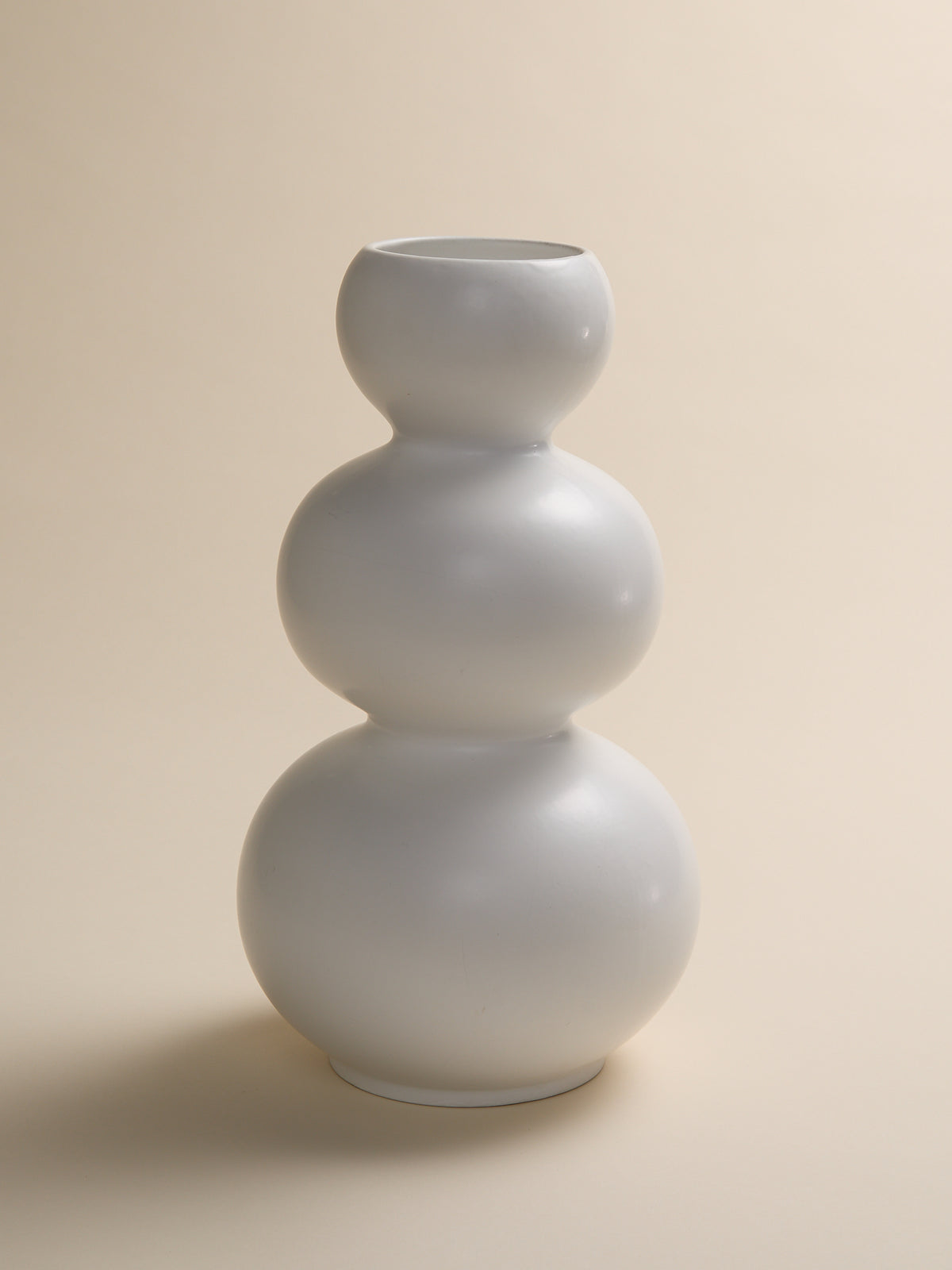 The White Ceramic Bubble VaseVasesMiscellanea, etc.
