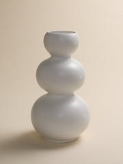 The White Ceramic Bubble VaseVasesMiscellanea, etc.