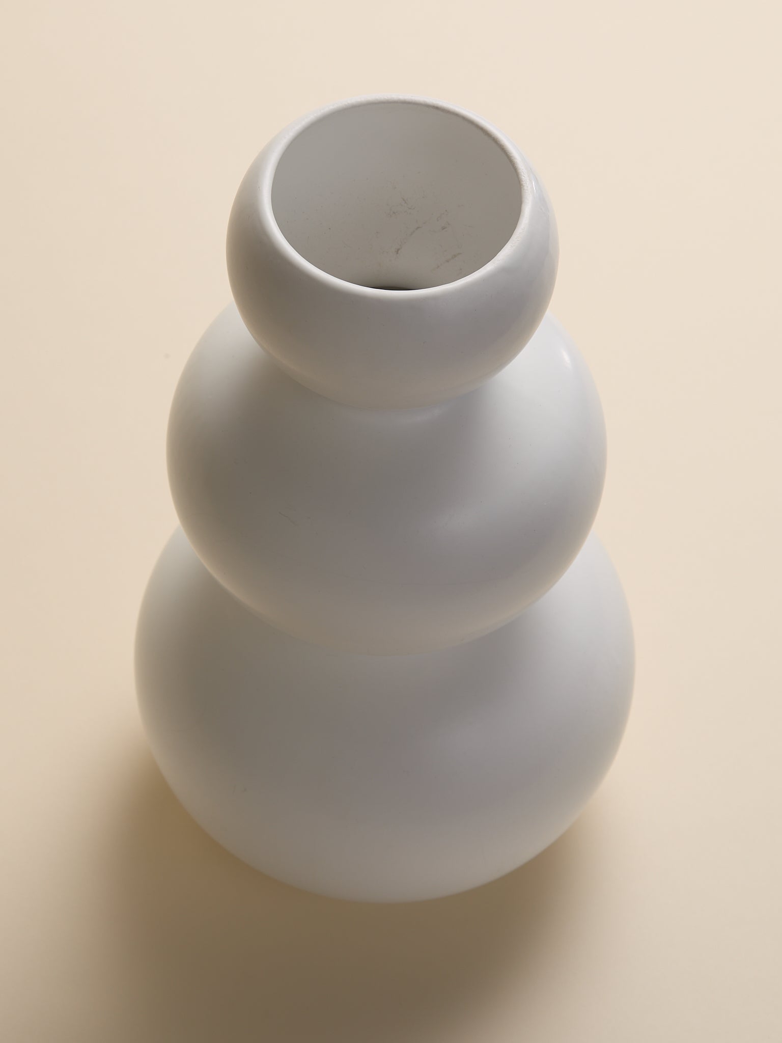 The White Ceramic Bubble VaseVasesMiscellanea, etc.