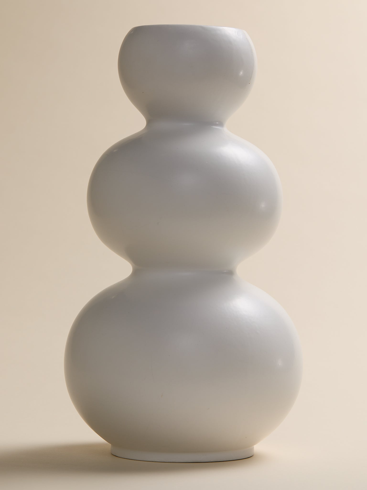 The White Ceramic Bubble VaseVasesMiscellanea, etc.