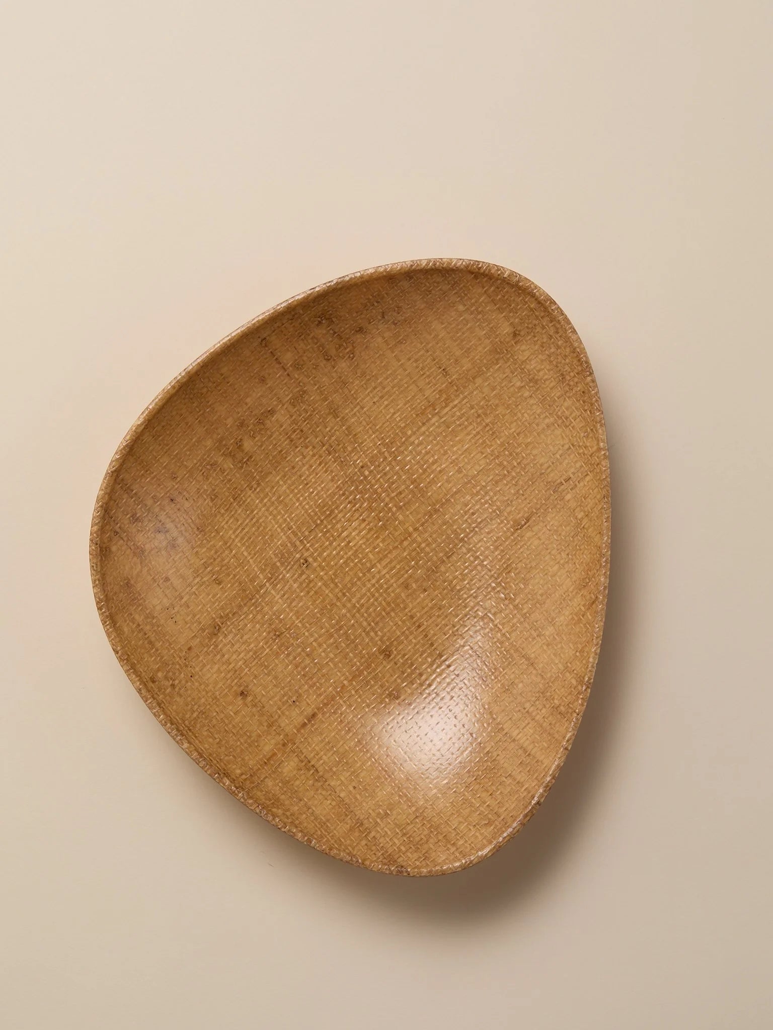 The Vintage Crosshatch Wood BowlTrays and BowlsMiscellanea, etc.