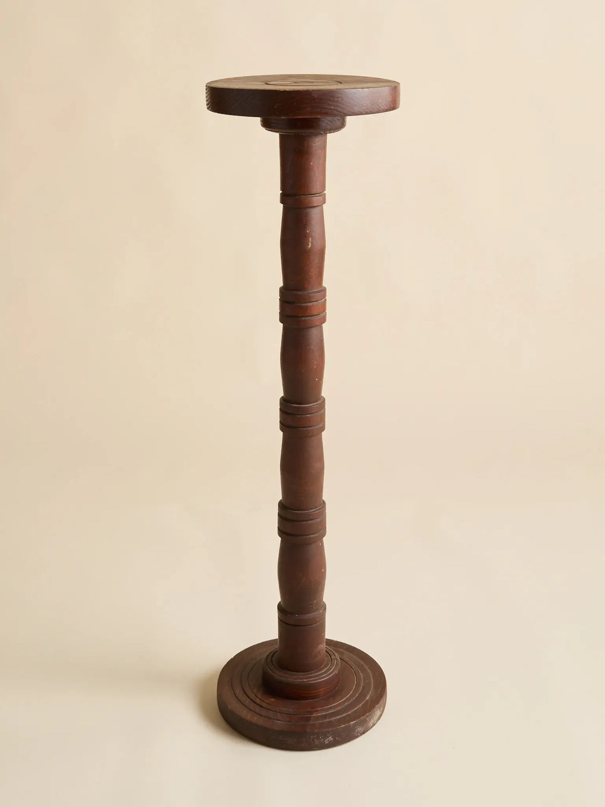 The Vintage Rustic Tall Bobbin PedestalPedestalsMiscellanea, etc.