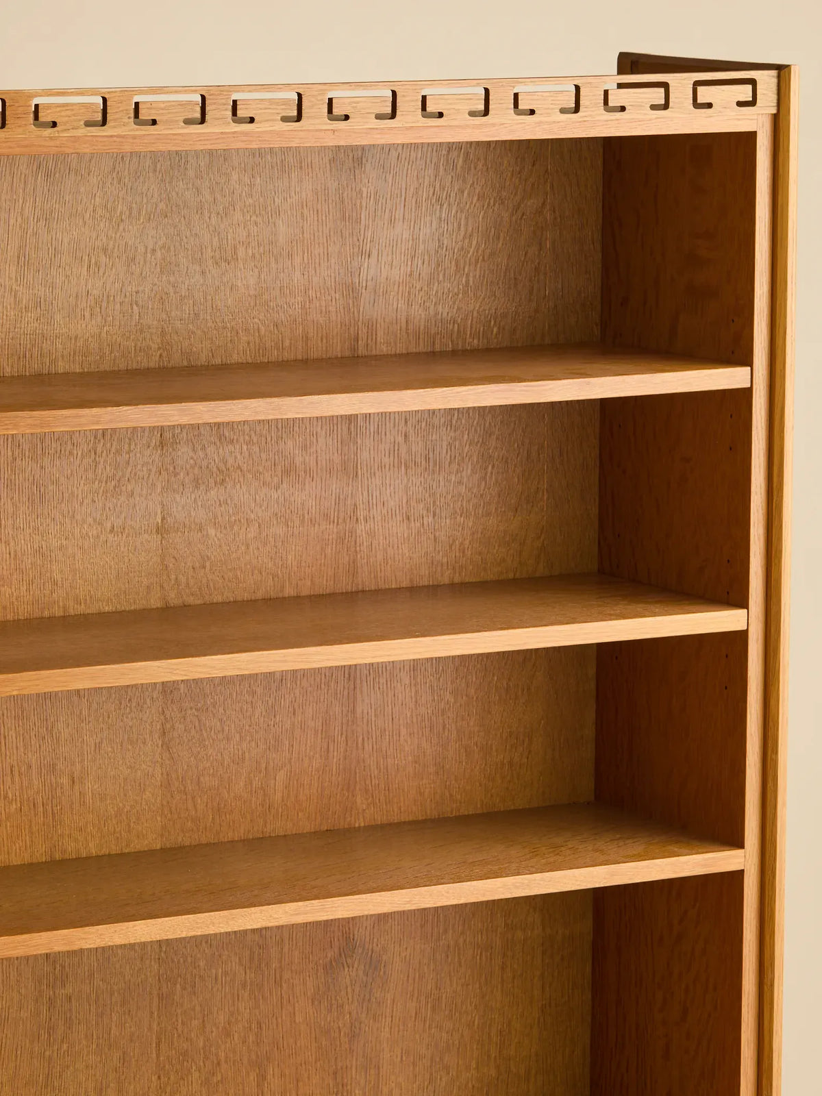 The Vintage Danish Minimalist Oak Book Shelf Cabinet by Henning KjaernulfCabinets and ShelvingMiscellanea, etc.