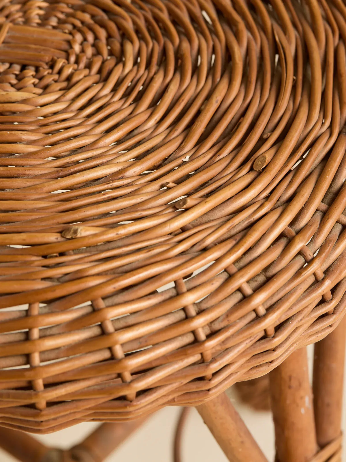 The Vintage Rattan StoolSeatingMiscellanea, etc.
