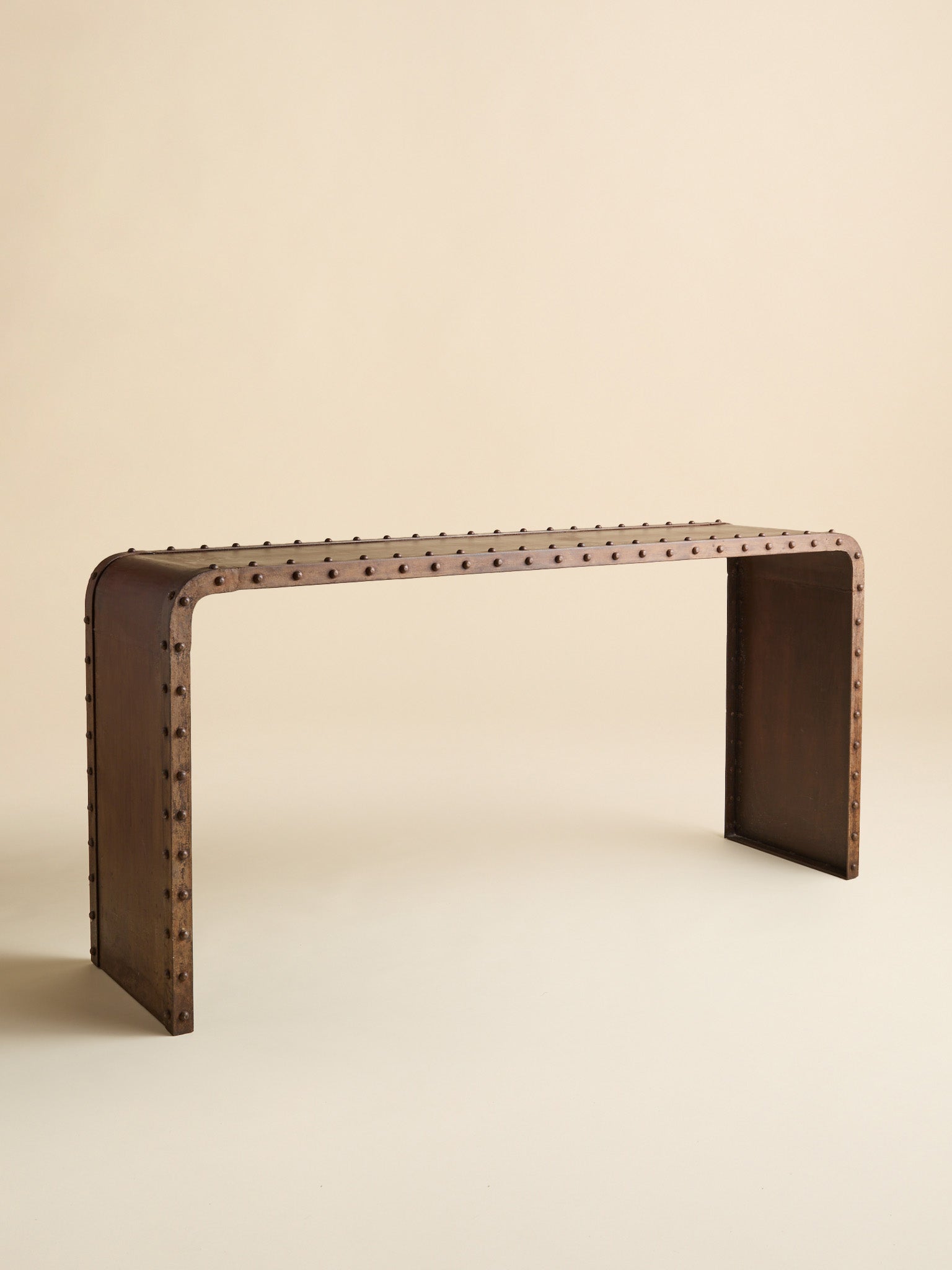 The Vintage Industrial Iron Console TableConsole TablesMiscellanea, etc.