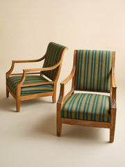 The Vintage Scandinavian Oak Lounge Chairs, 1950SSeatingMiscellanea, etc.