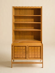 The Vintage Danish Minimalist Oak Book Shelf Cabinet by Henning KjaernulfCabinets and ShelvingMiscellanea, etc.
