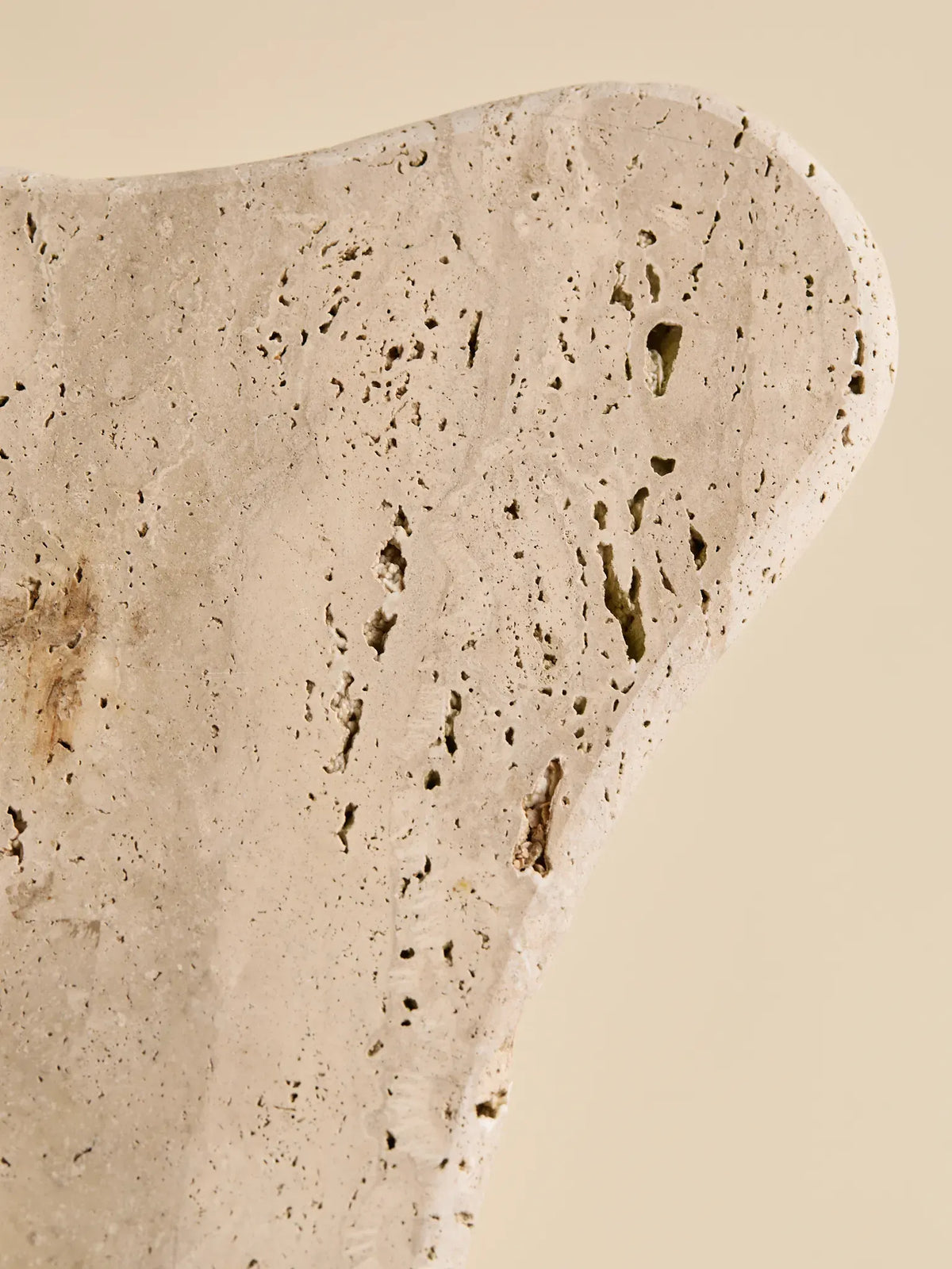 The Vintage Clover Travertine Drink TableSide TablesMiscellanea, etc.