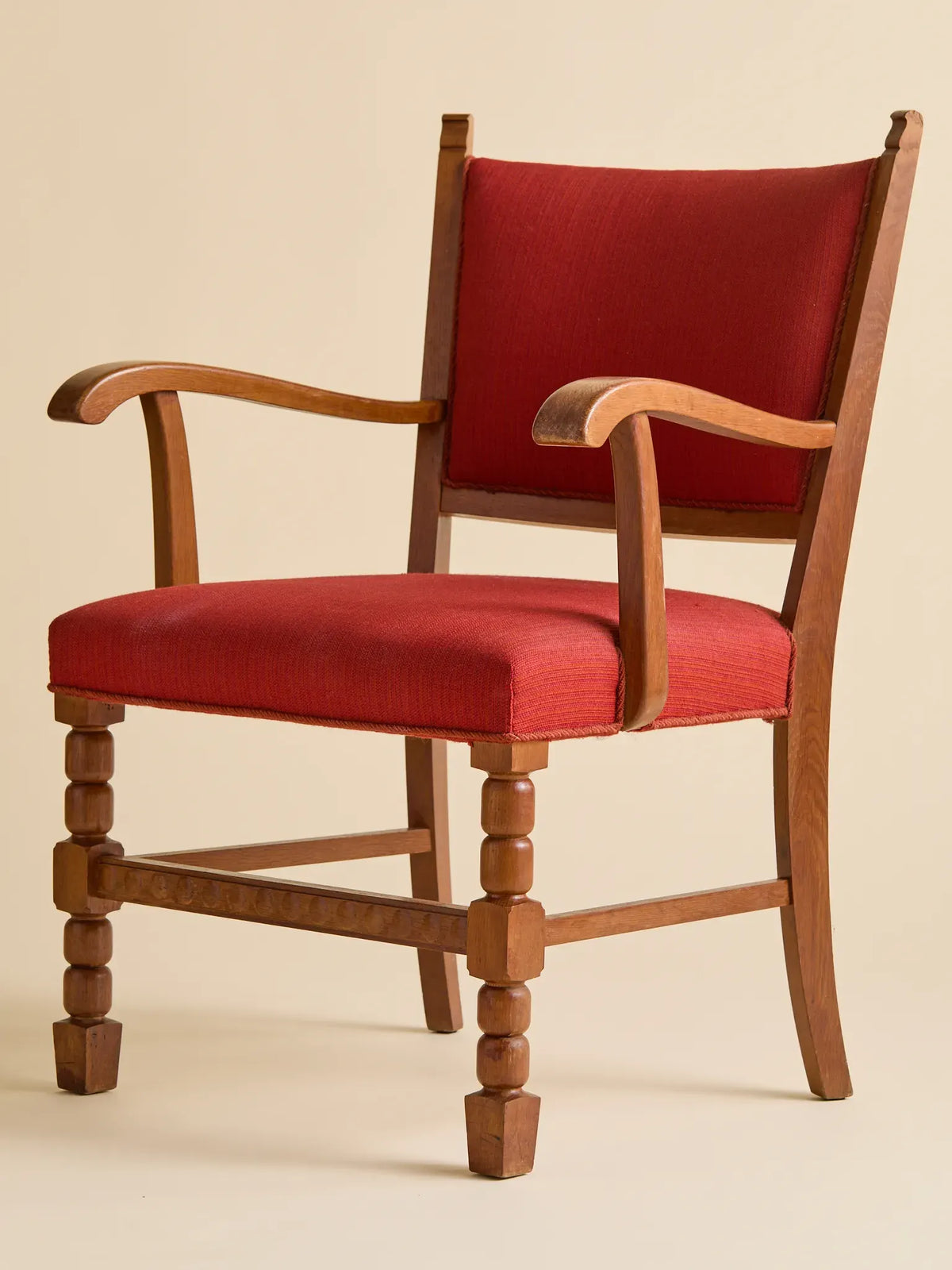 The Vintage Danish Oak Armchair, 1960sSeatingMiscellanea, etc.