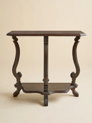 The Antique Eastlake Carved Walnut Hall TableConsole TablesMiscellanea, etc.